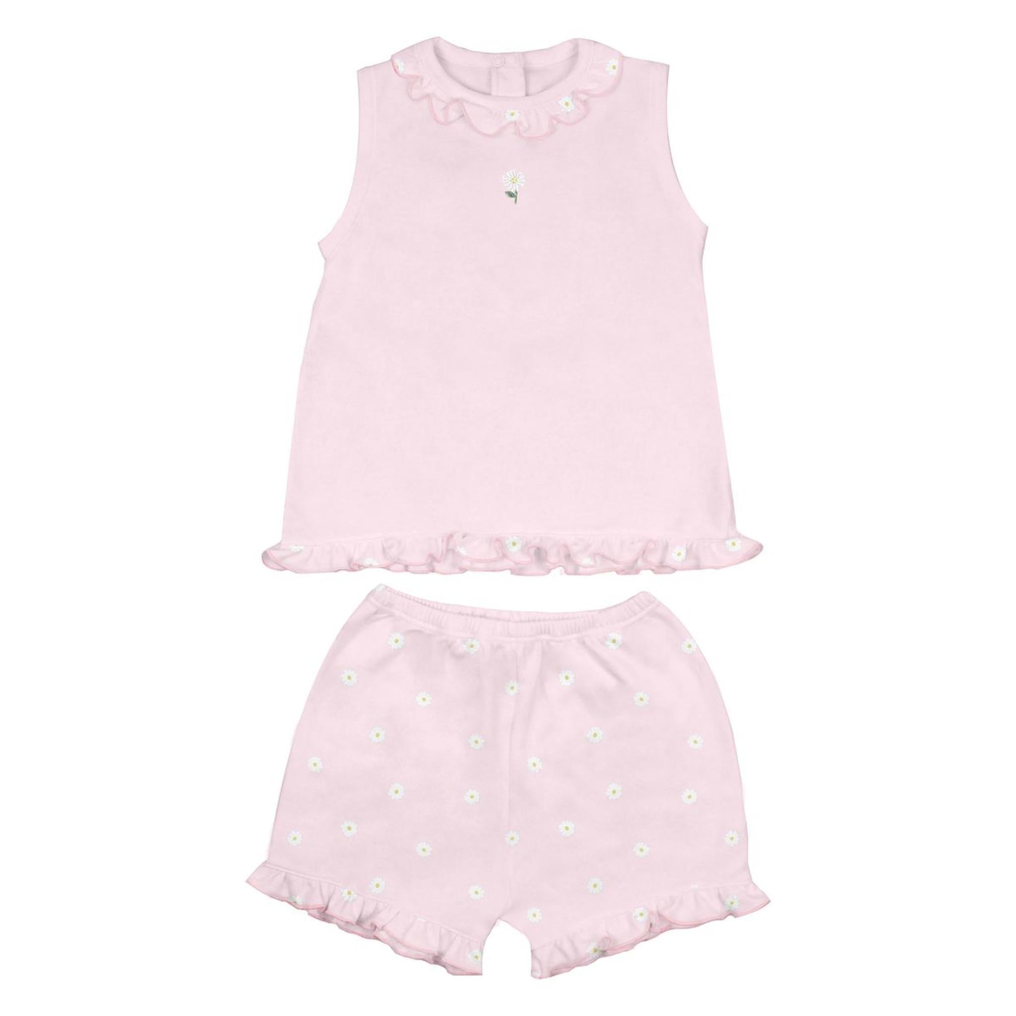 Lovely Daisies Pima Short Set