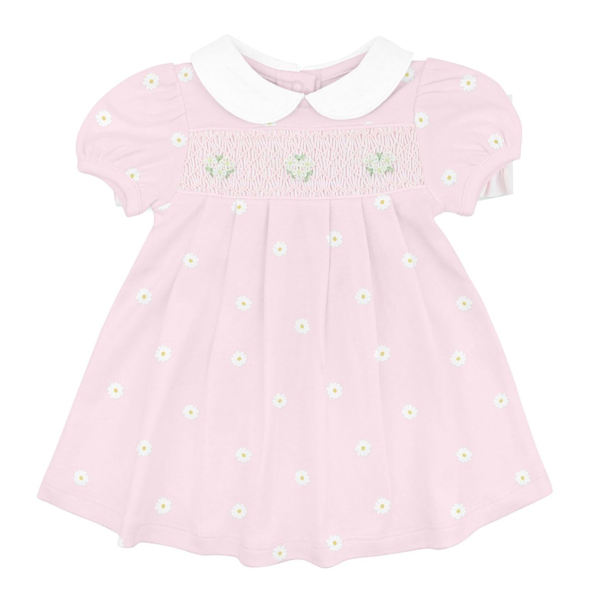 Lovely Daisies Smocked Pima Dress