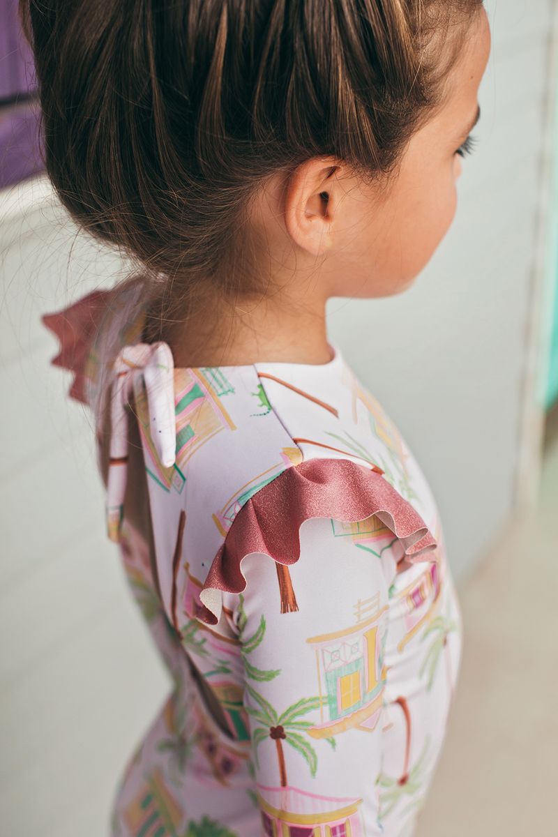 ALANA LONGSLEEVE - CASITAS ISLEĆAS ROSADO