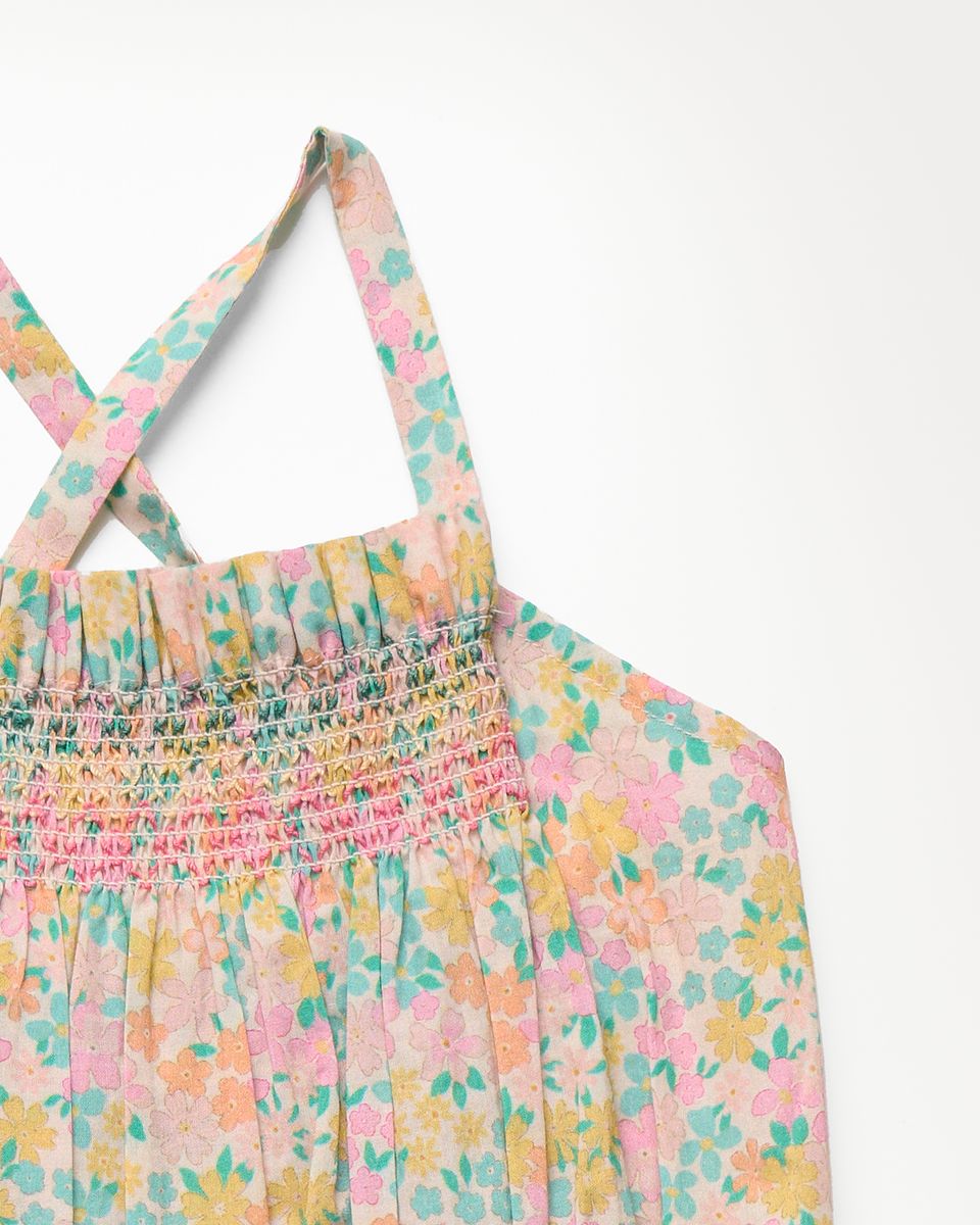 Alisson Dress - EMMA FLORAL MINT PRINT