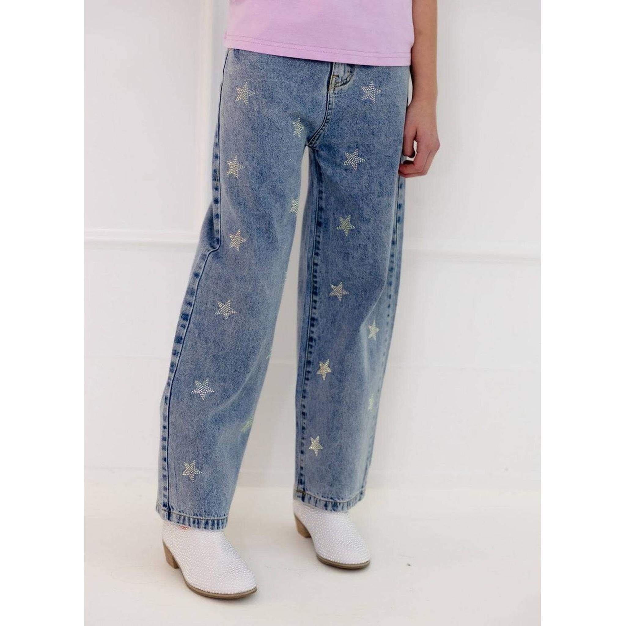 Crystal Stars Jeans
