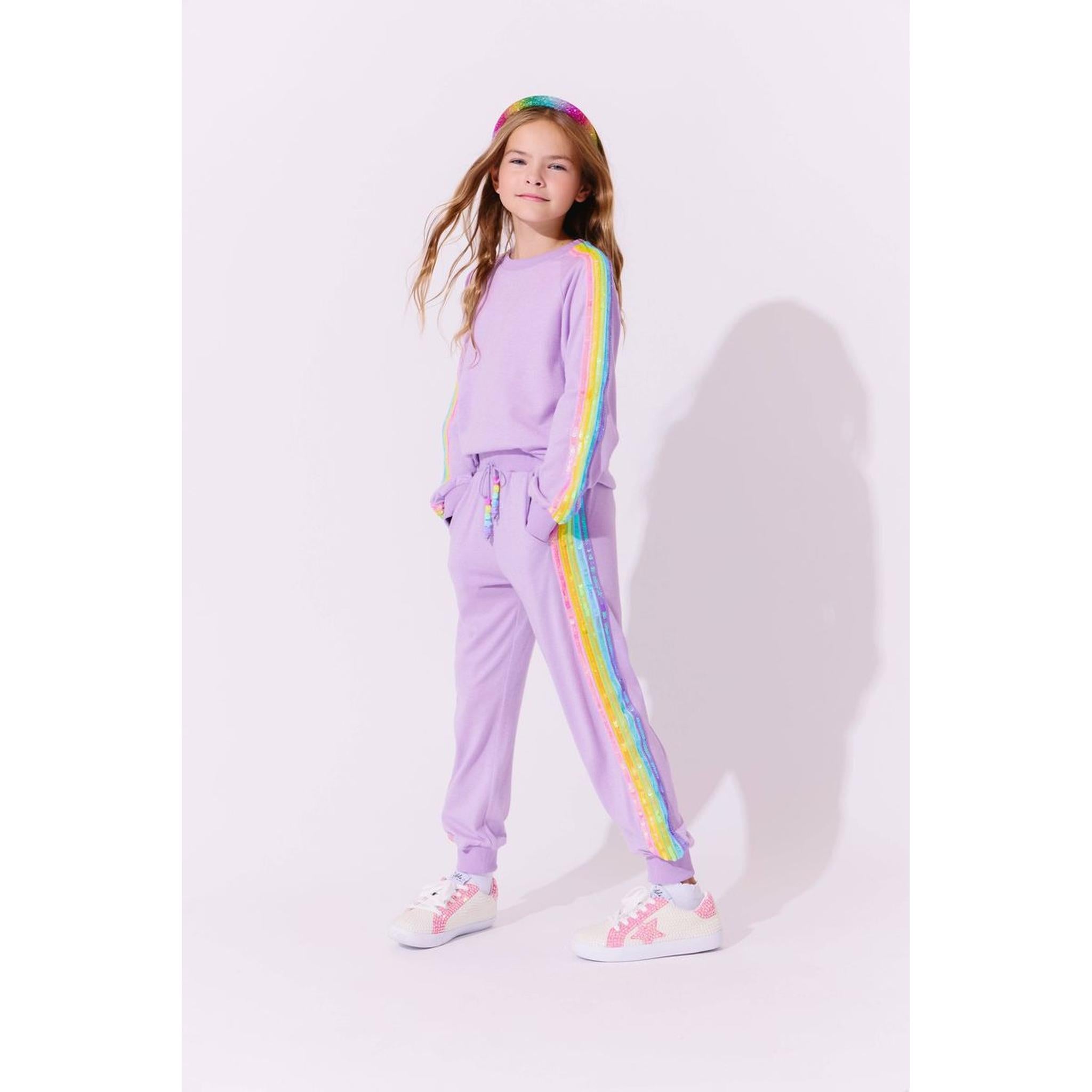 Rainbow Sequin Set