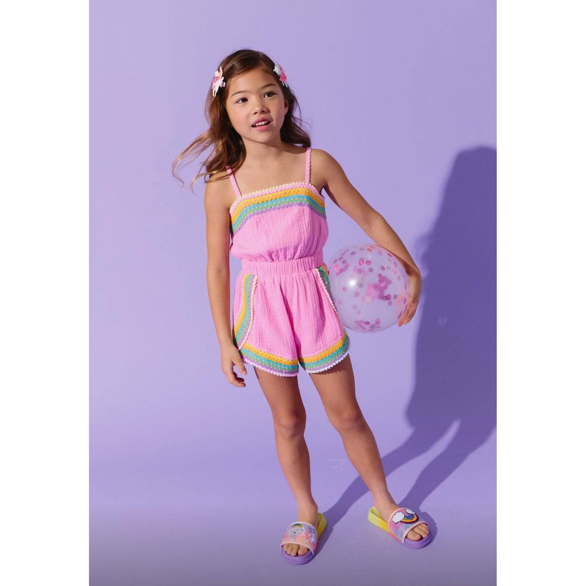 Rainbow Summer Romper