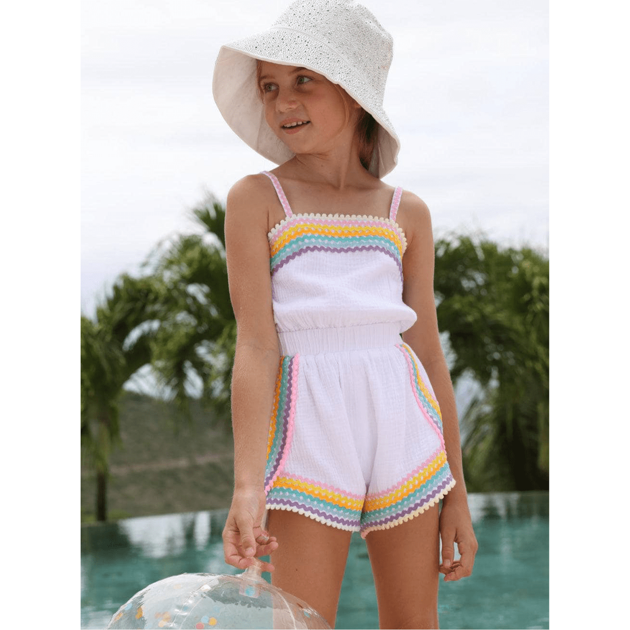 Rainbow Summer Romper