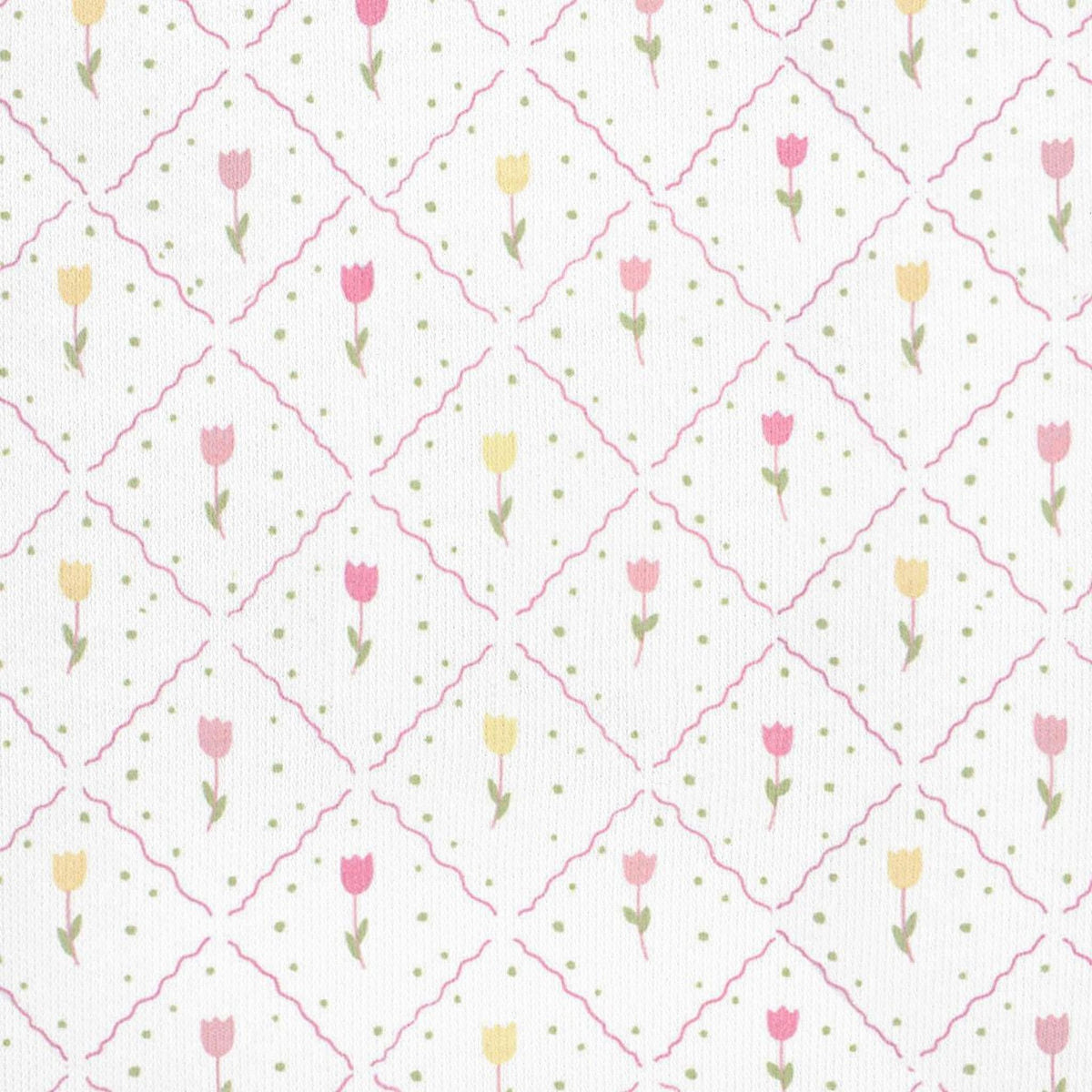 Tulip Garden Printed Footie