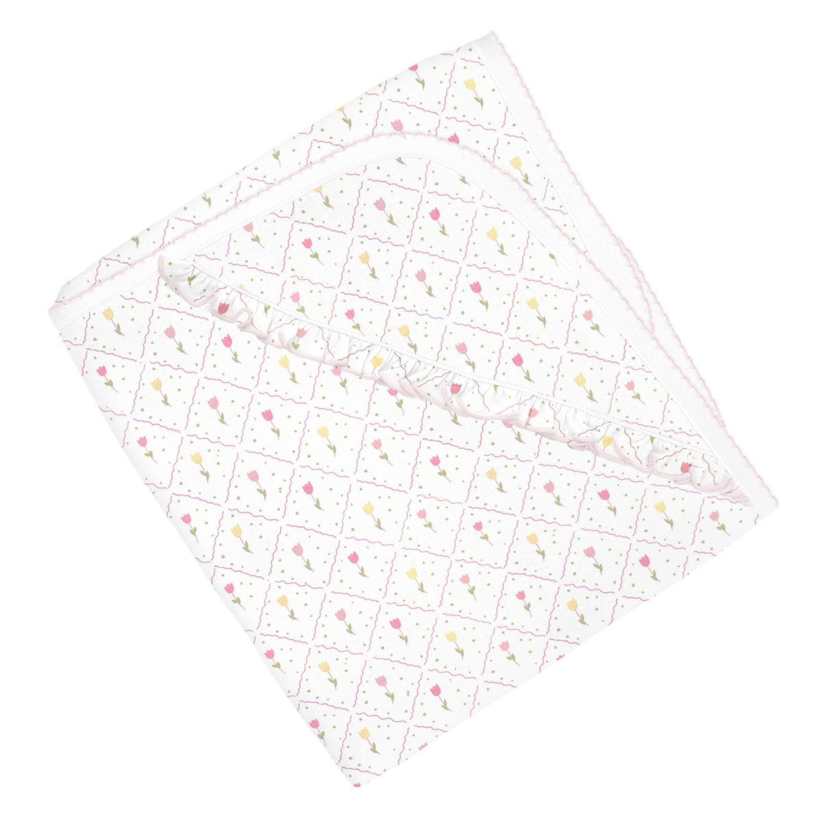Tulip Garden Pima Blanket
