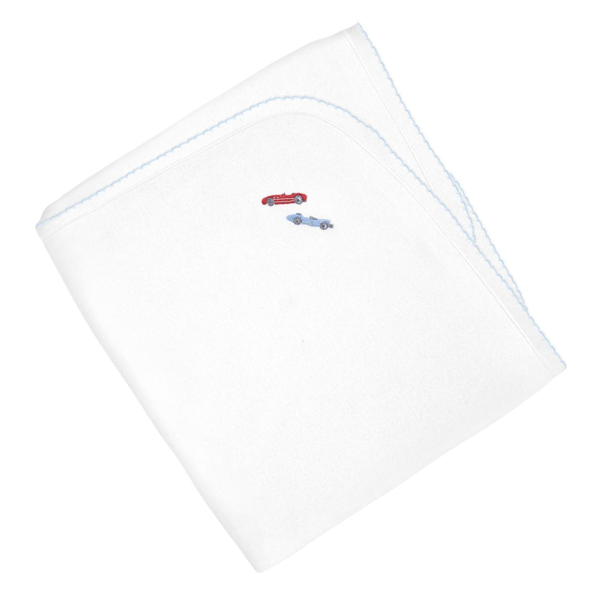 Monaco Grand Prix Embroidered Pima Blanket