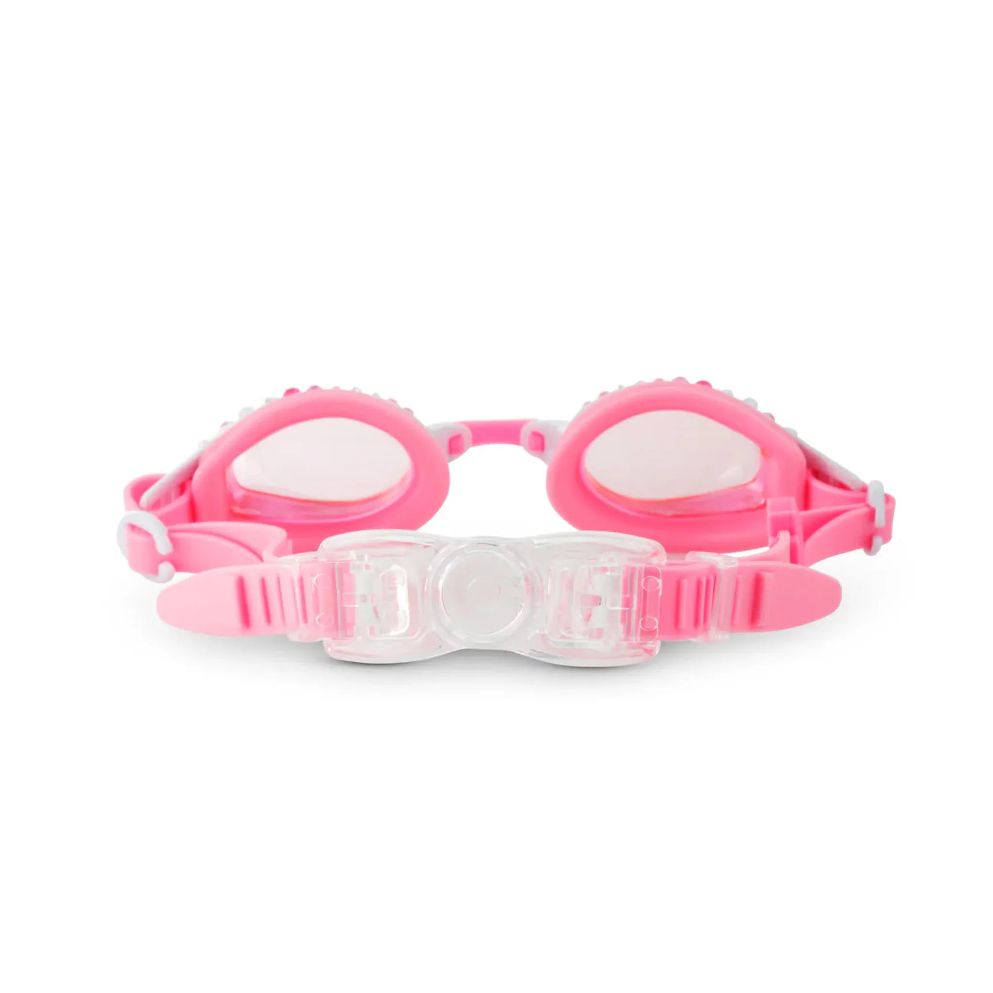 Pearl White Beautiful Bows Girl Kids' Swim Goggles