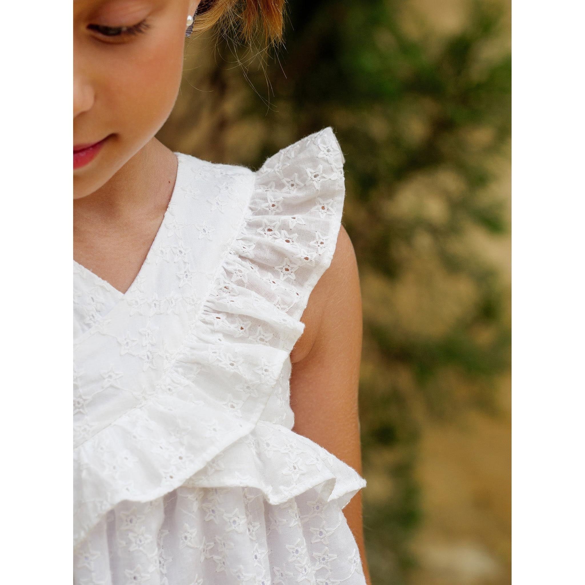 Star Eyelet Dress