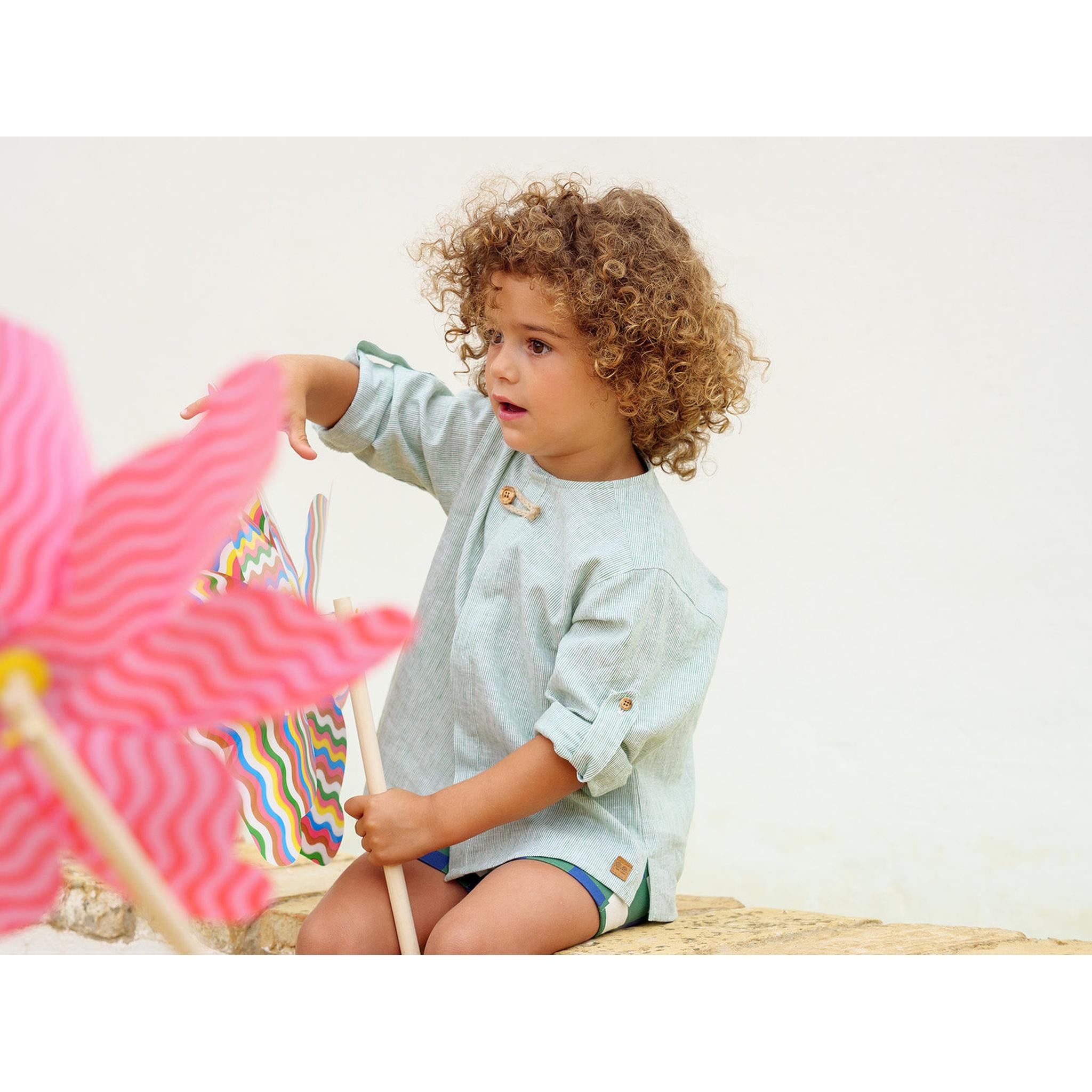 Verde Boy Short Set