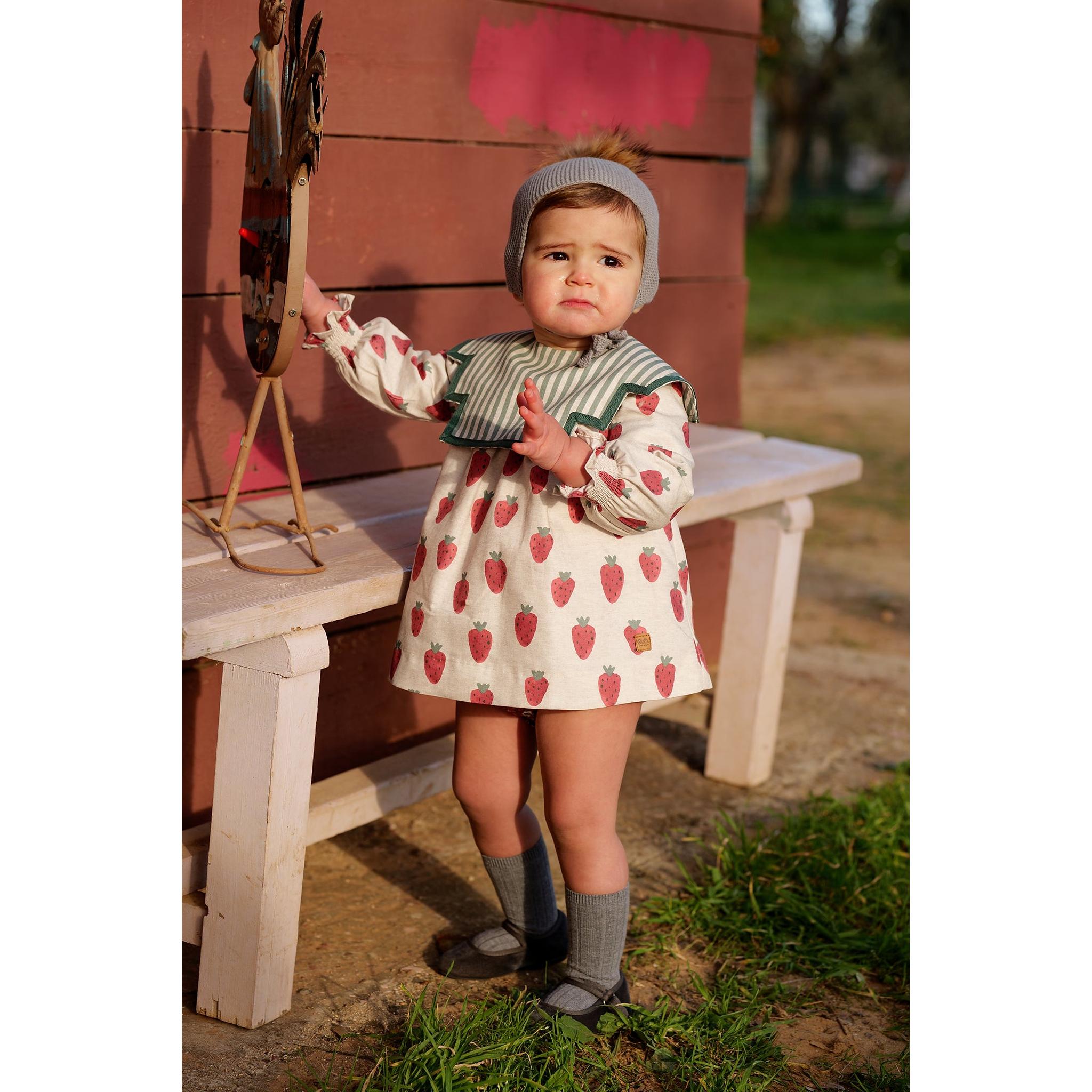 Vestido Estampado Fresa