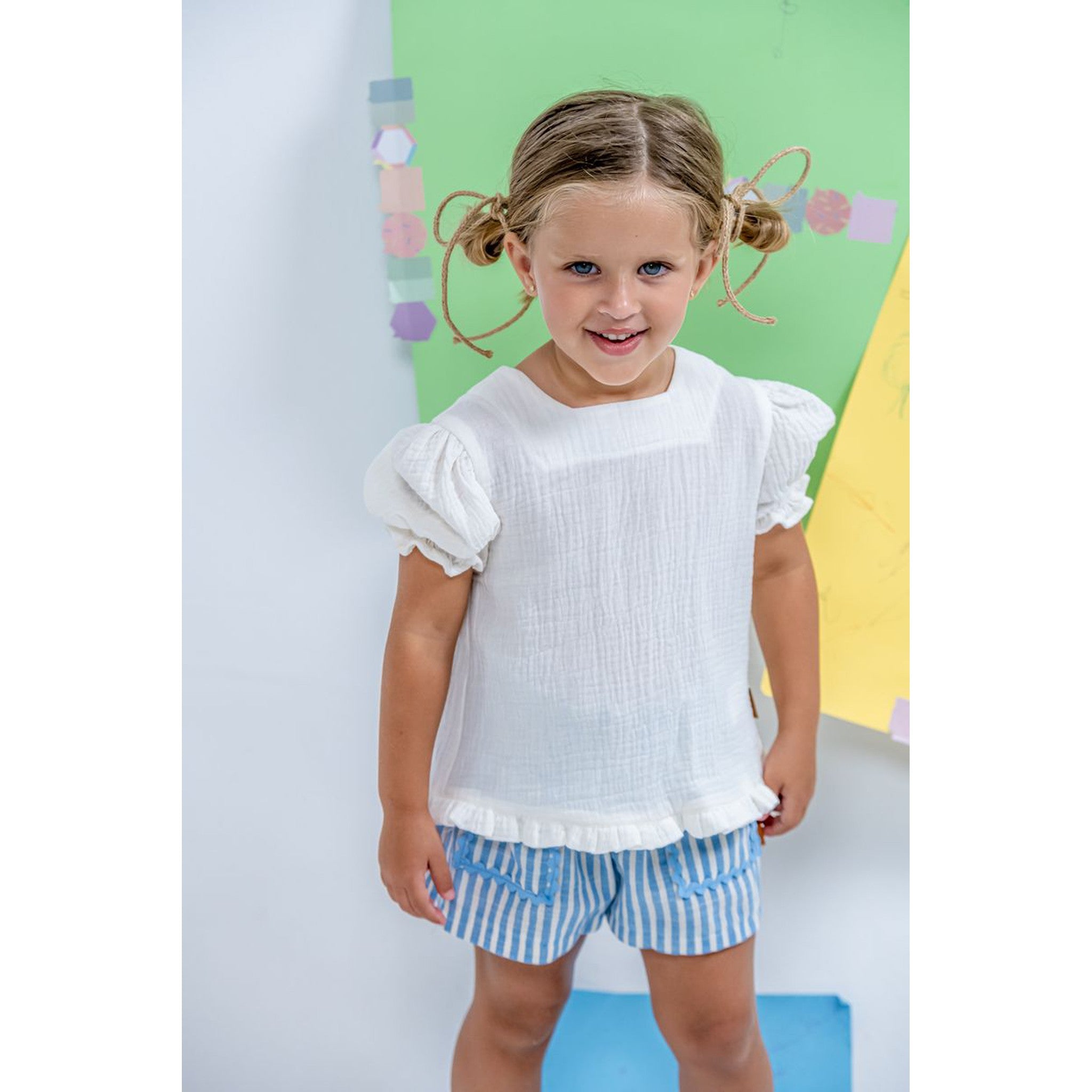 Rayas Short Set