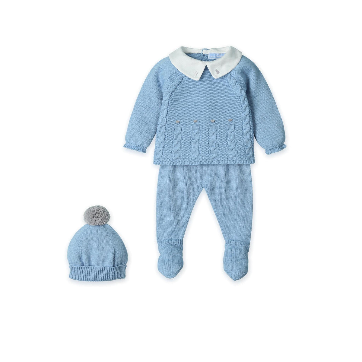 Embroidered Bunny Take Me Home Set