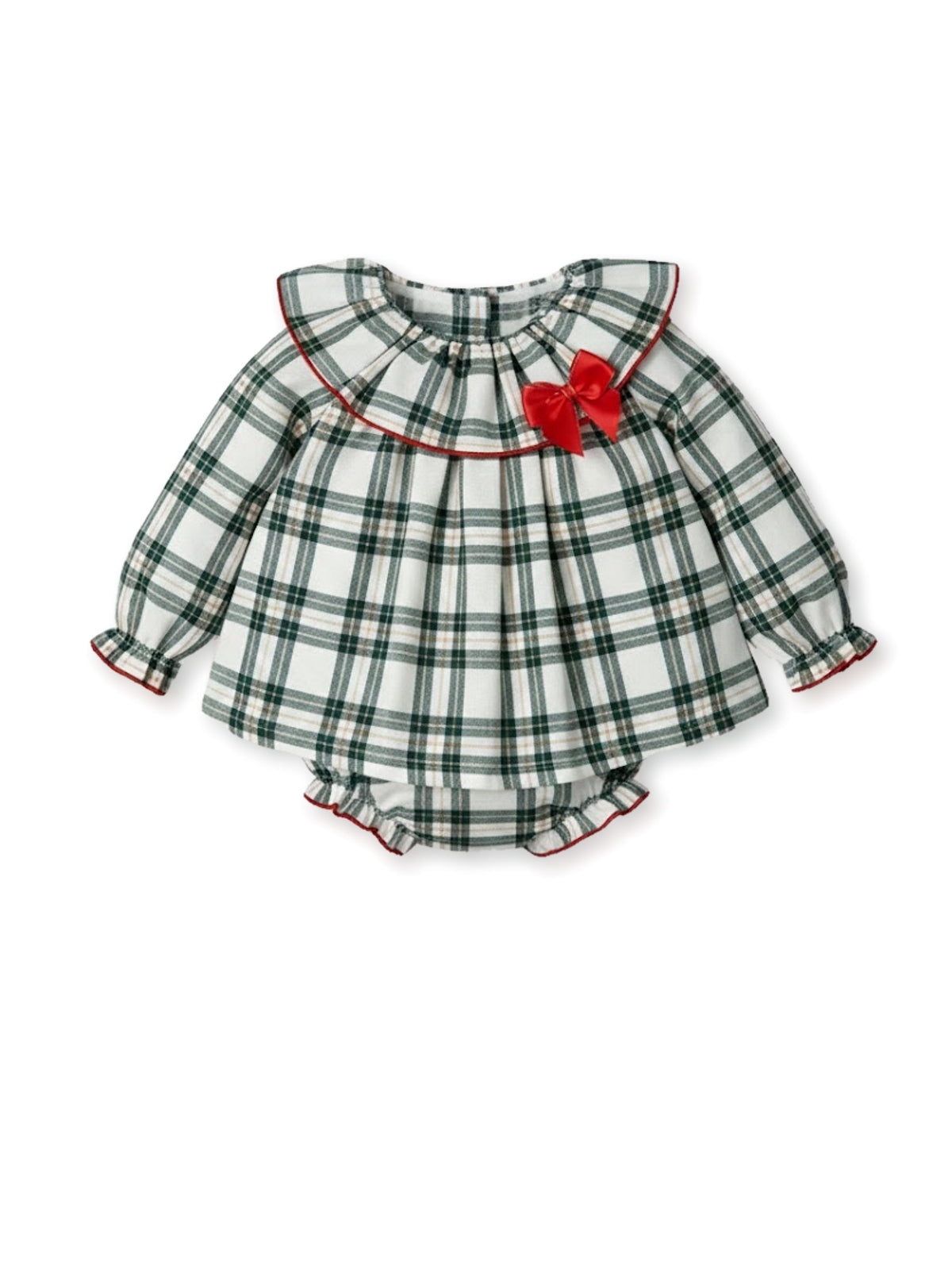 Tartan Bloomer Set