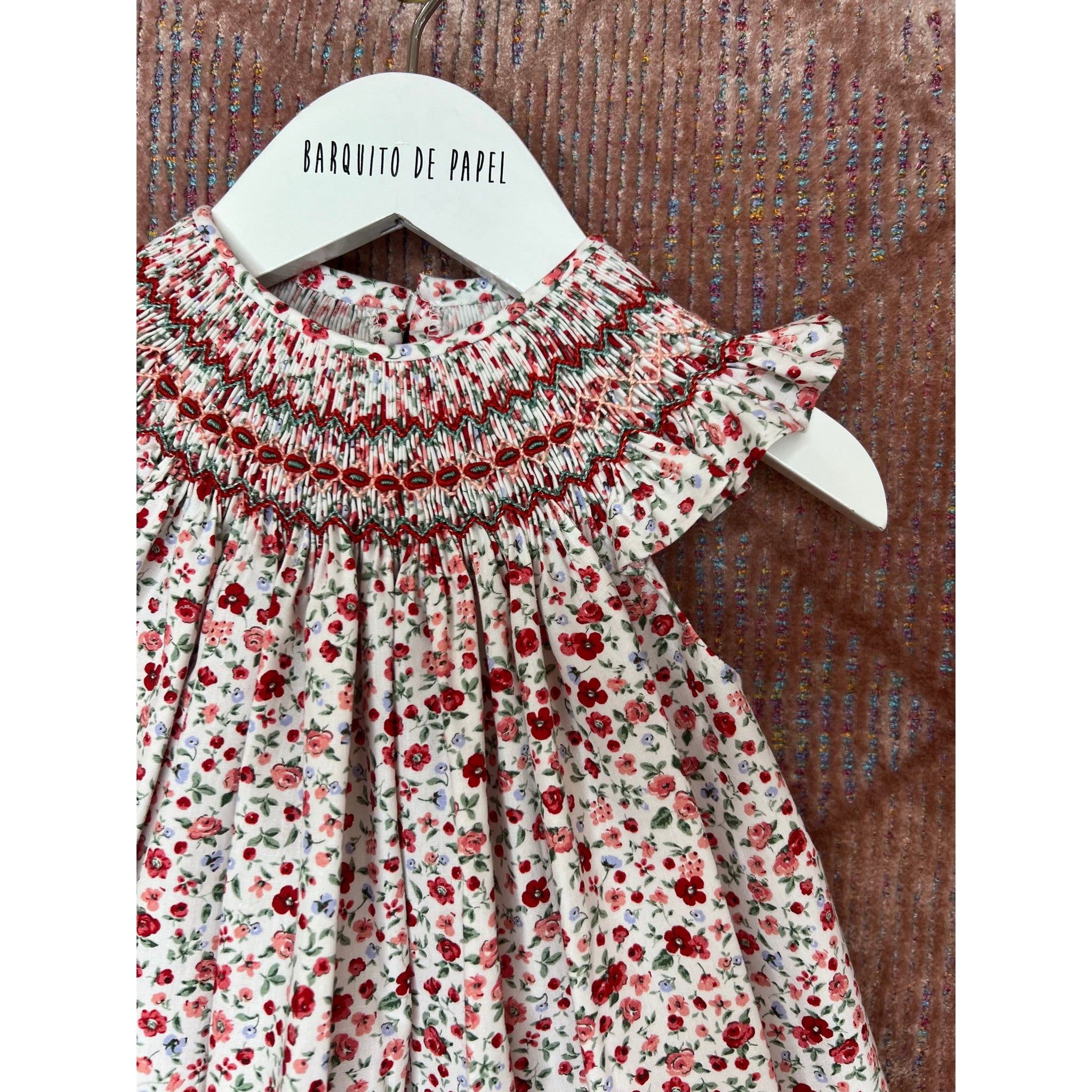 Hibisco Hand Embroidered Dress