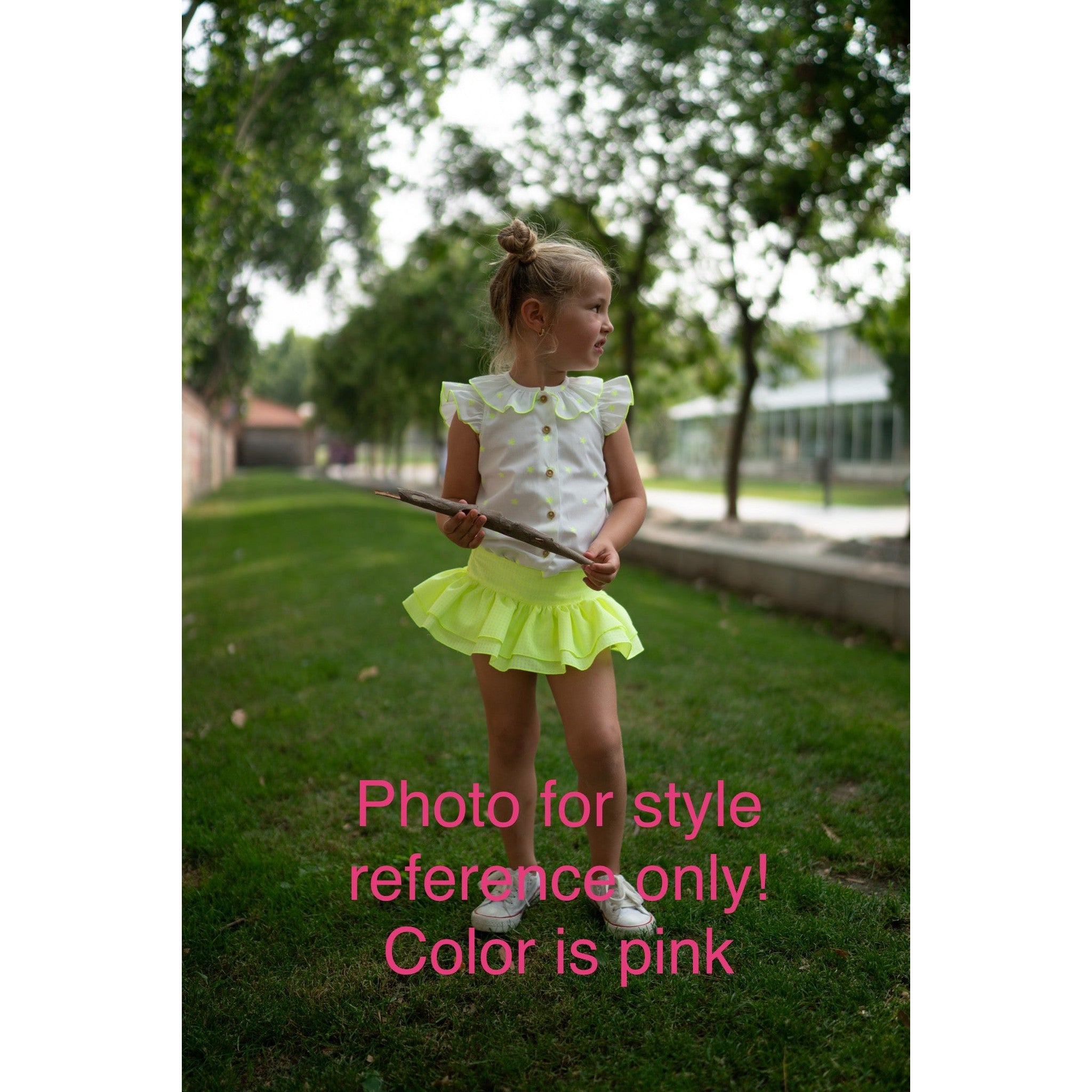 Neon Star Skort Set