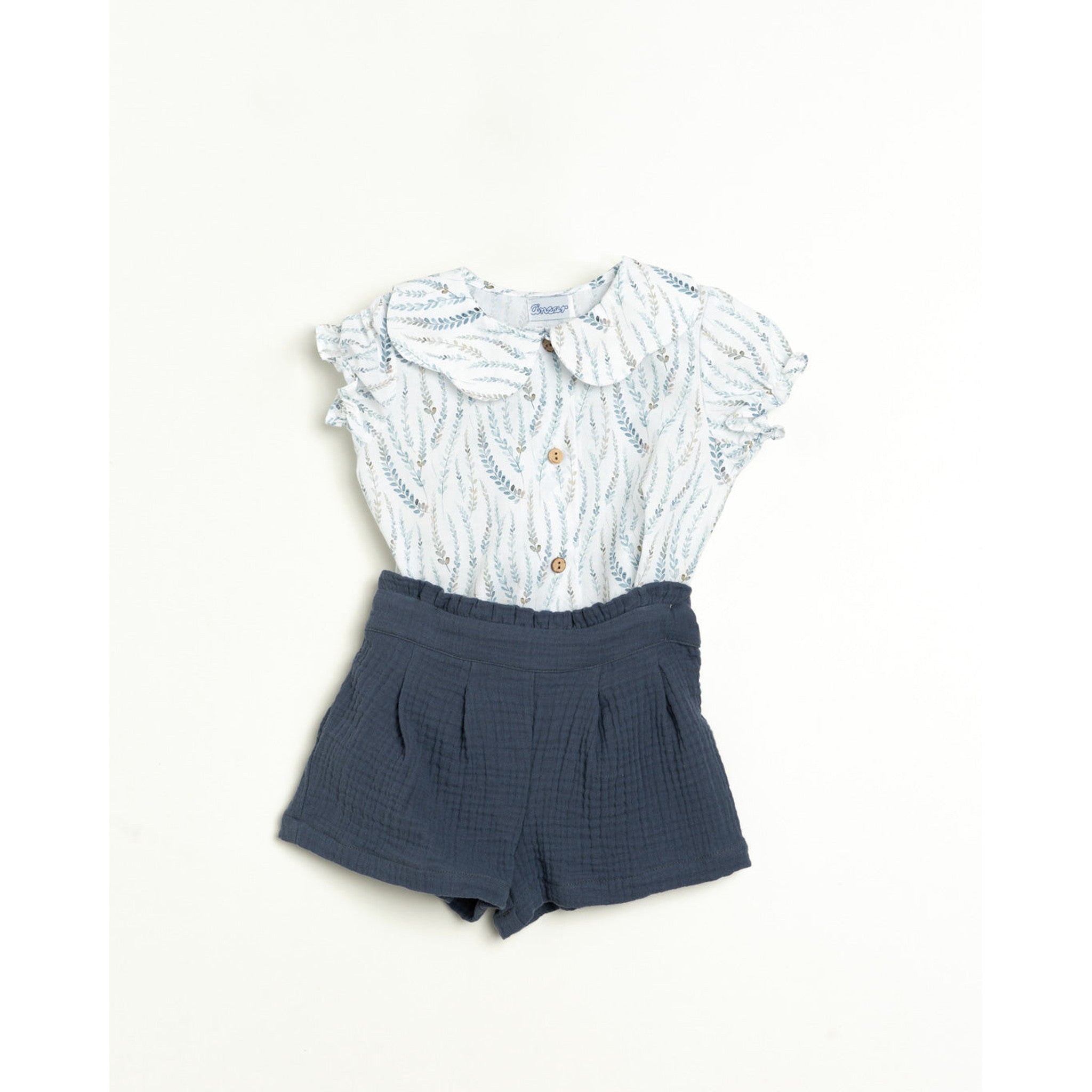 Ramitas Azulon Short Set