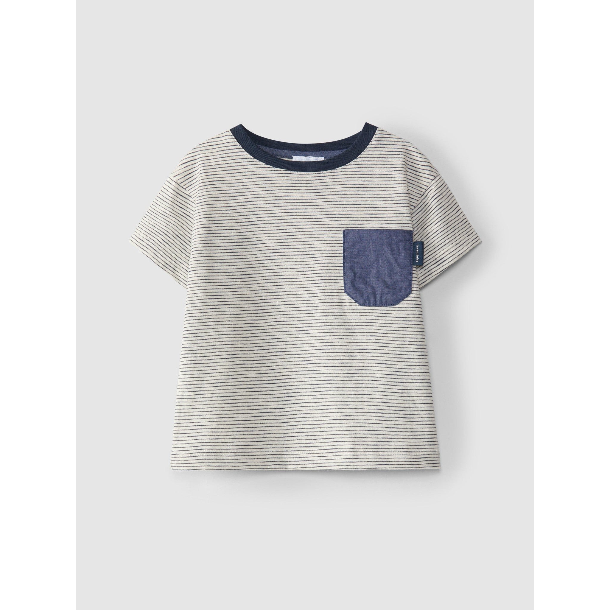 Irregular stripe T-shirt