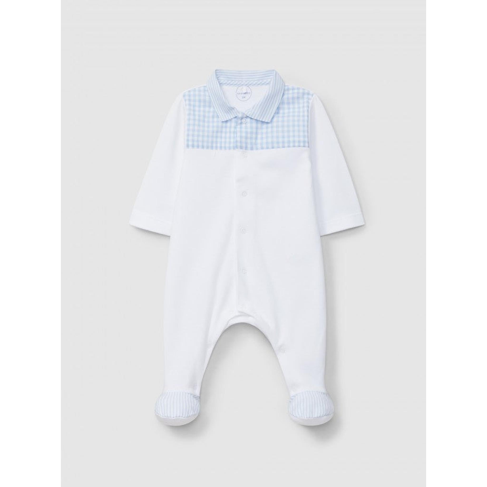 Babygrow vichy plaid and stripes