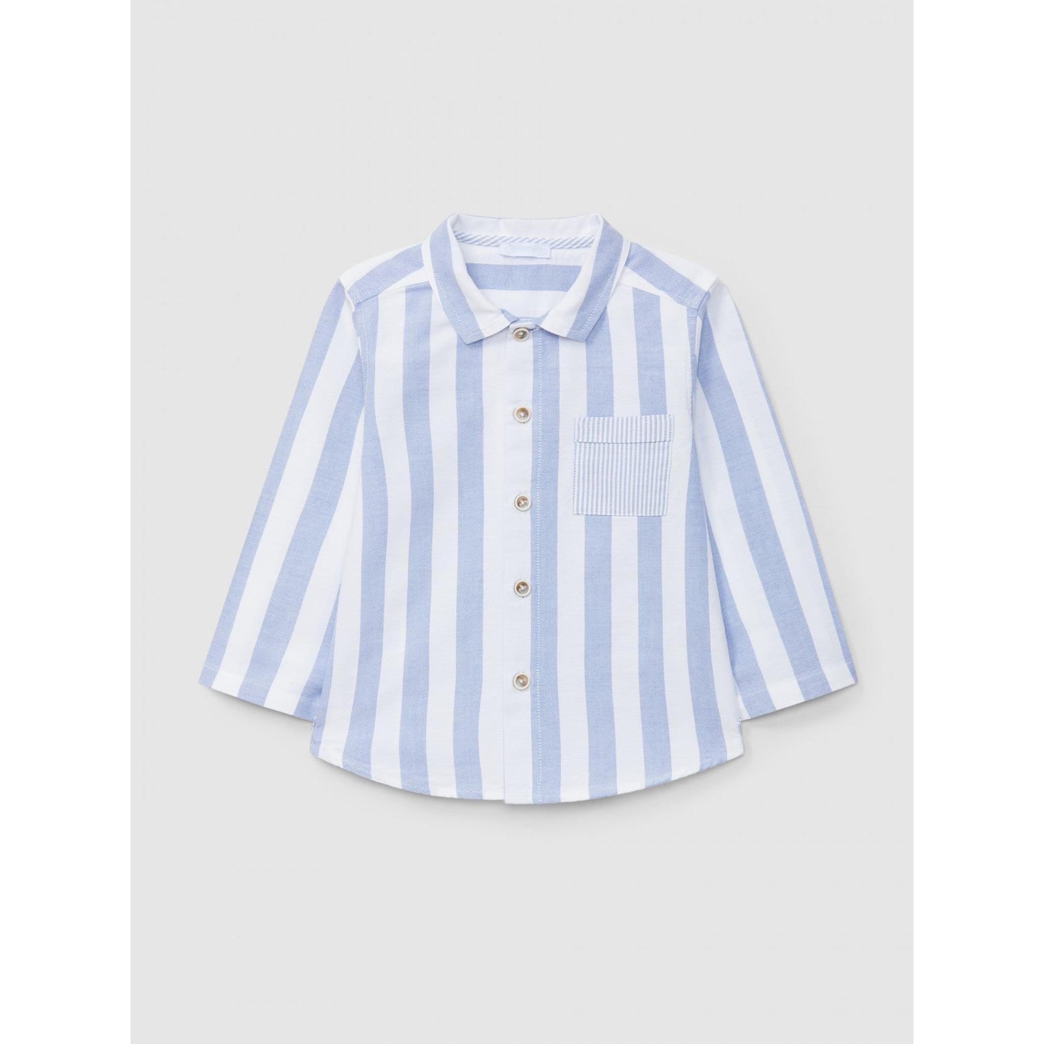 Stripes Short Set - Long Sleeve