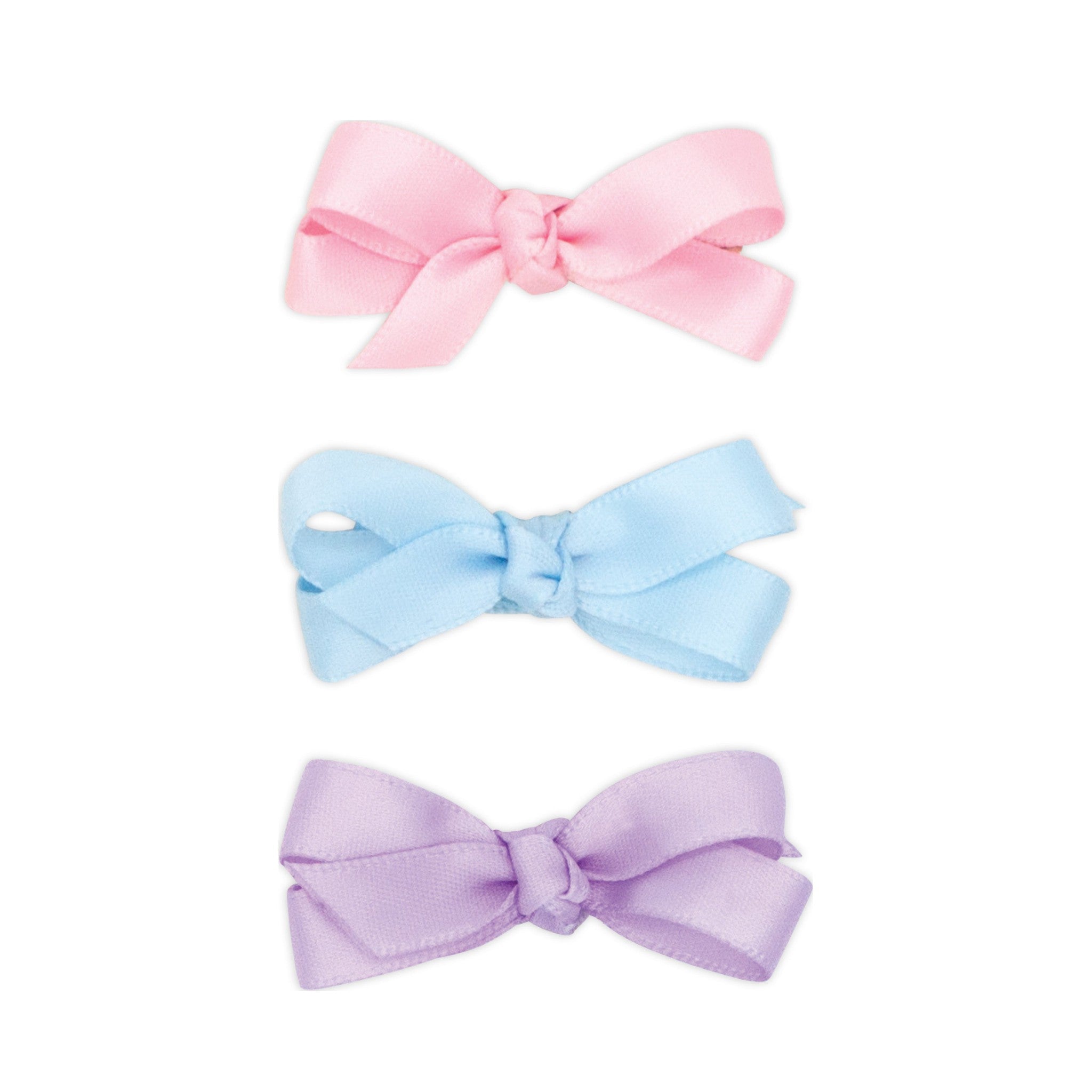 Baby Hair Bows with Knot Wrap