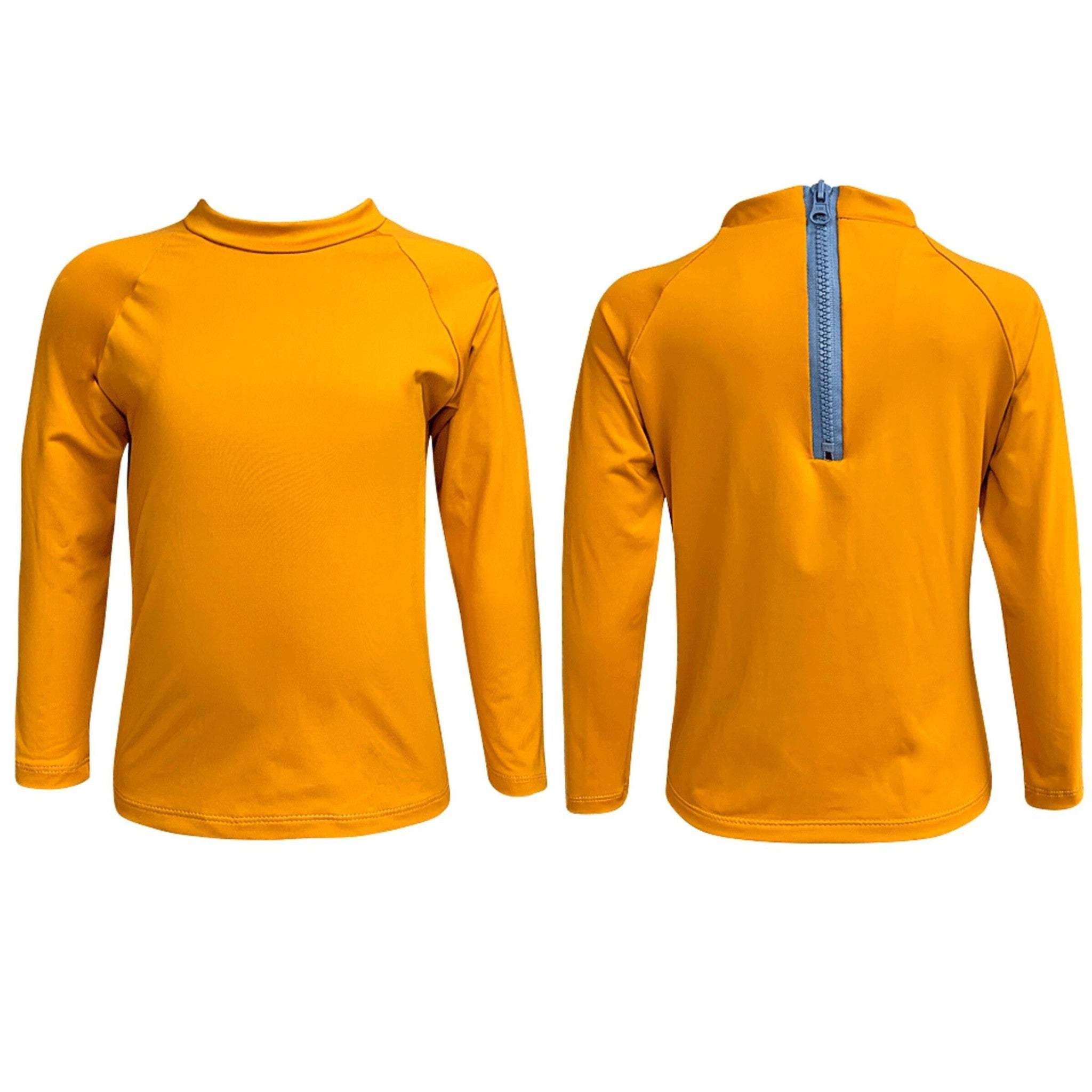 COLOR RASHGUARD - MUSTARD