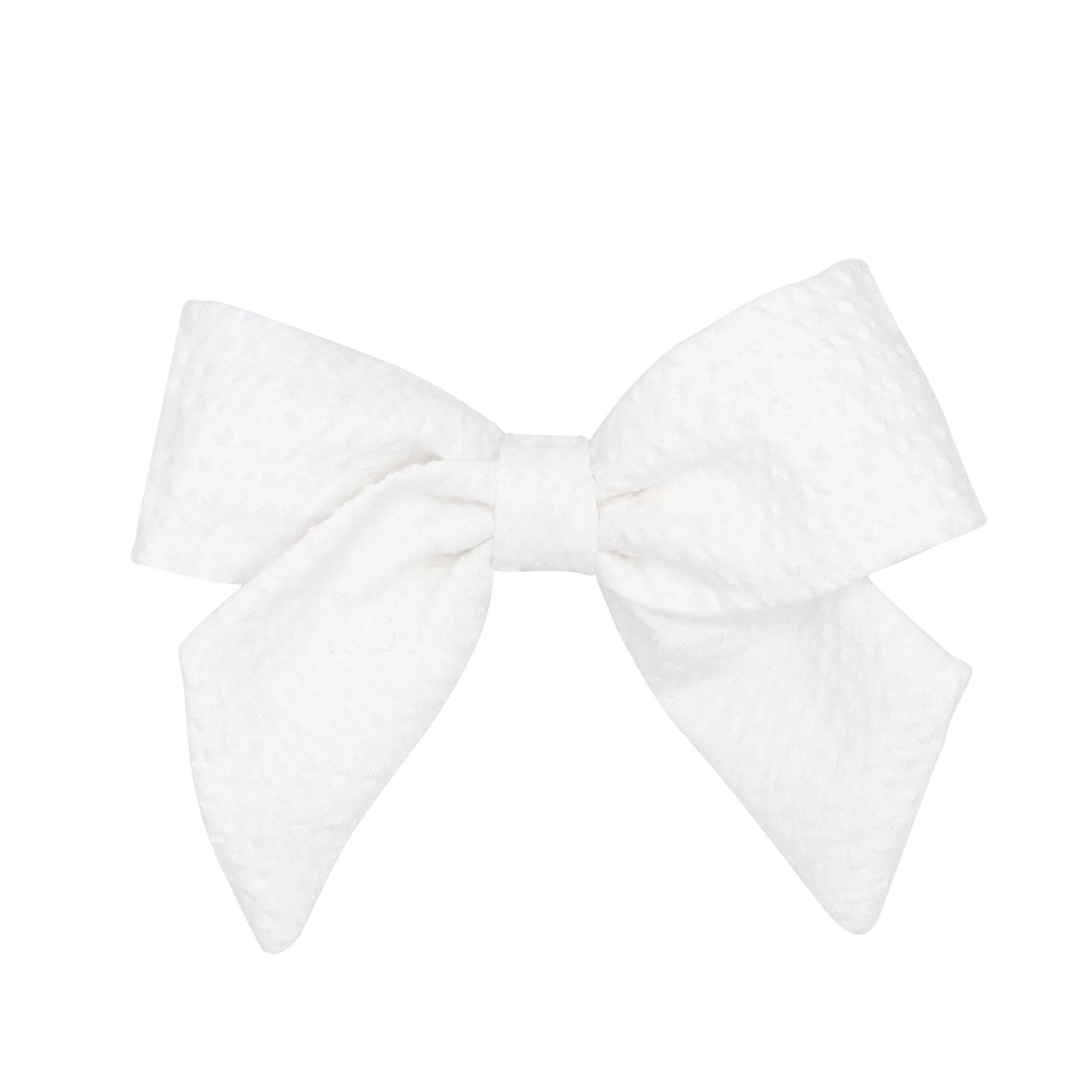 Seersucker Medium Bowtie