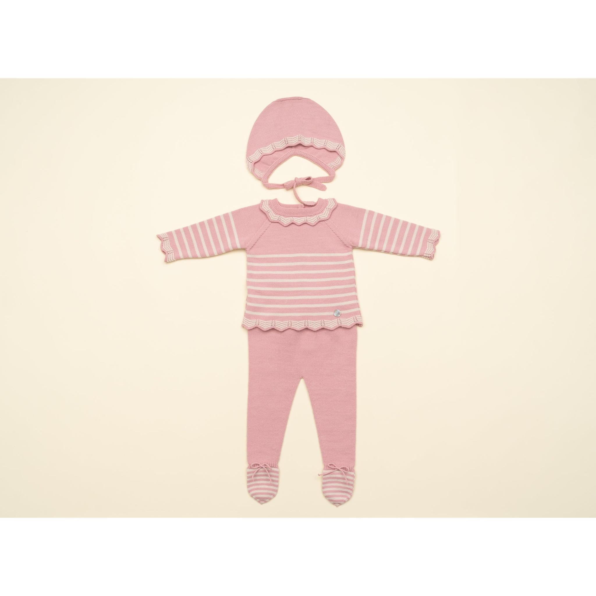 Rayas Knitted Set