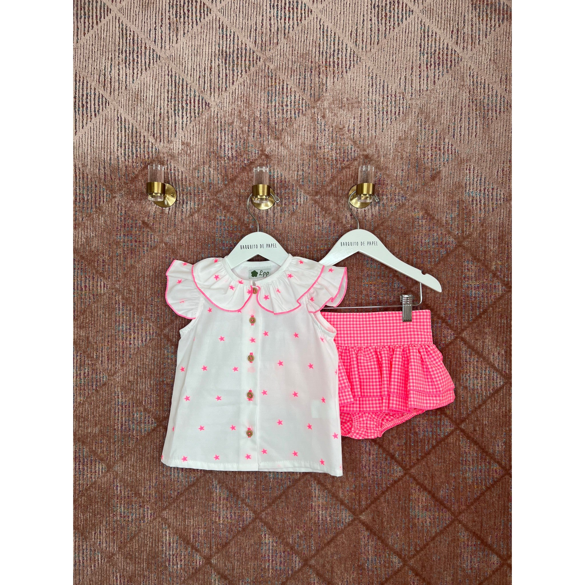 Neon Star Skort Set