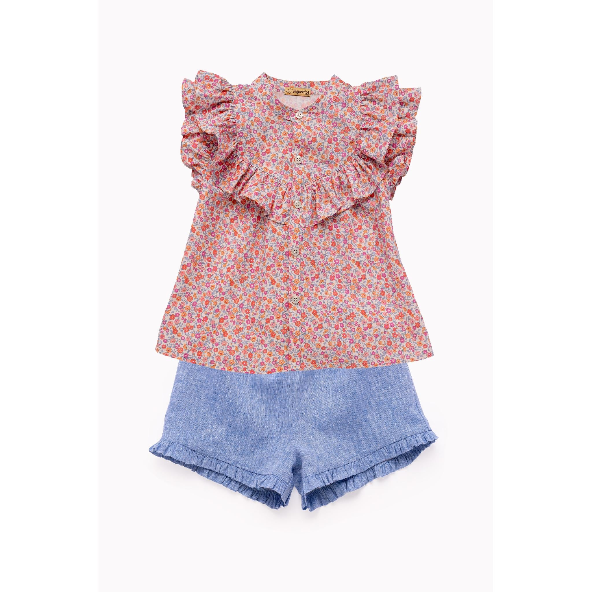 Ditsy Short Set
