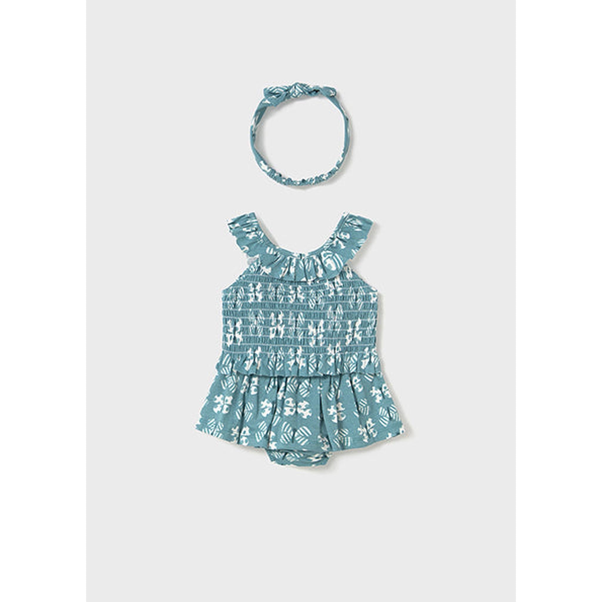 Emerald Skirt Bloomer Set