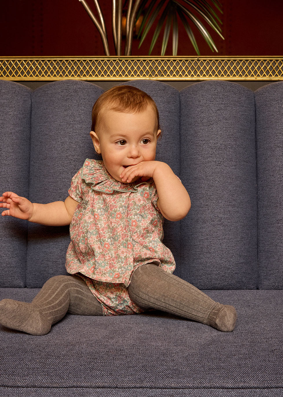 Vestido Bebe Cuatro Botones