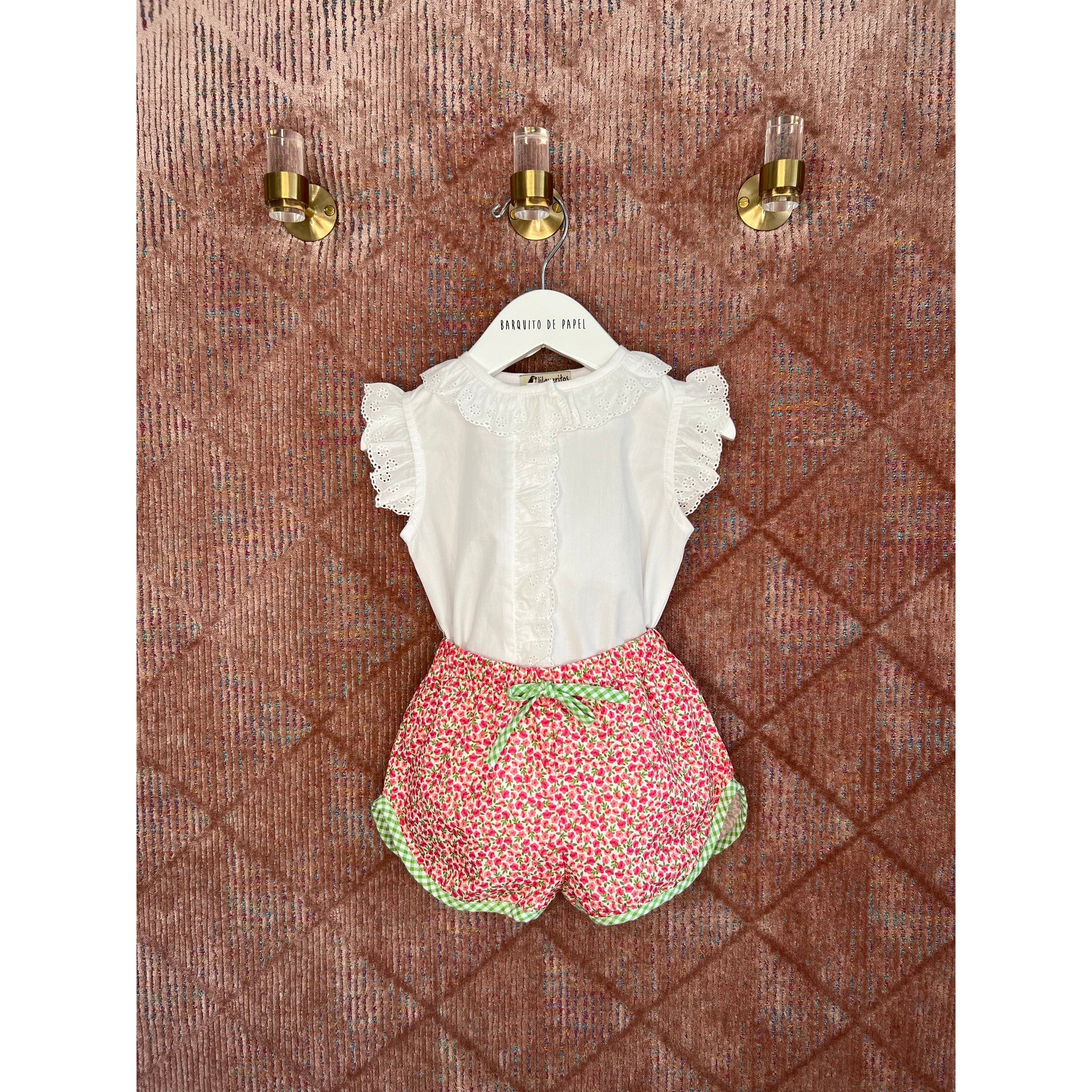 Mini Flor Short Set