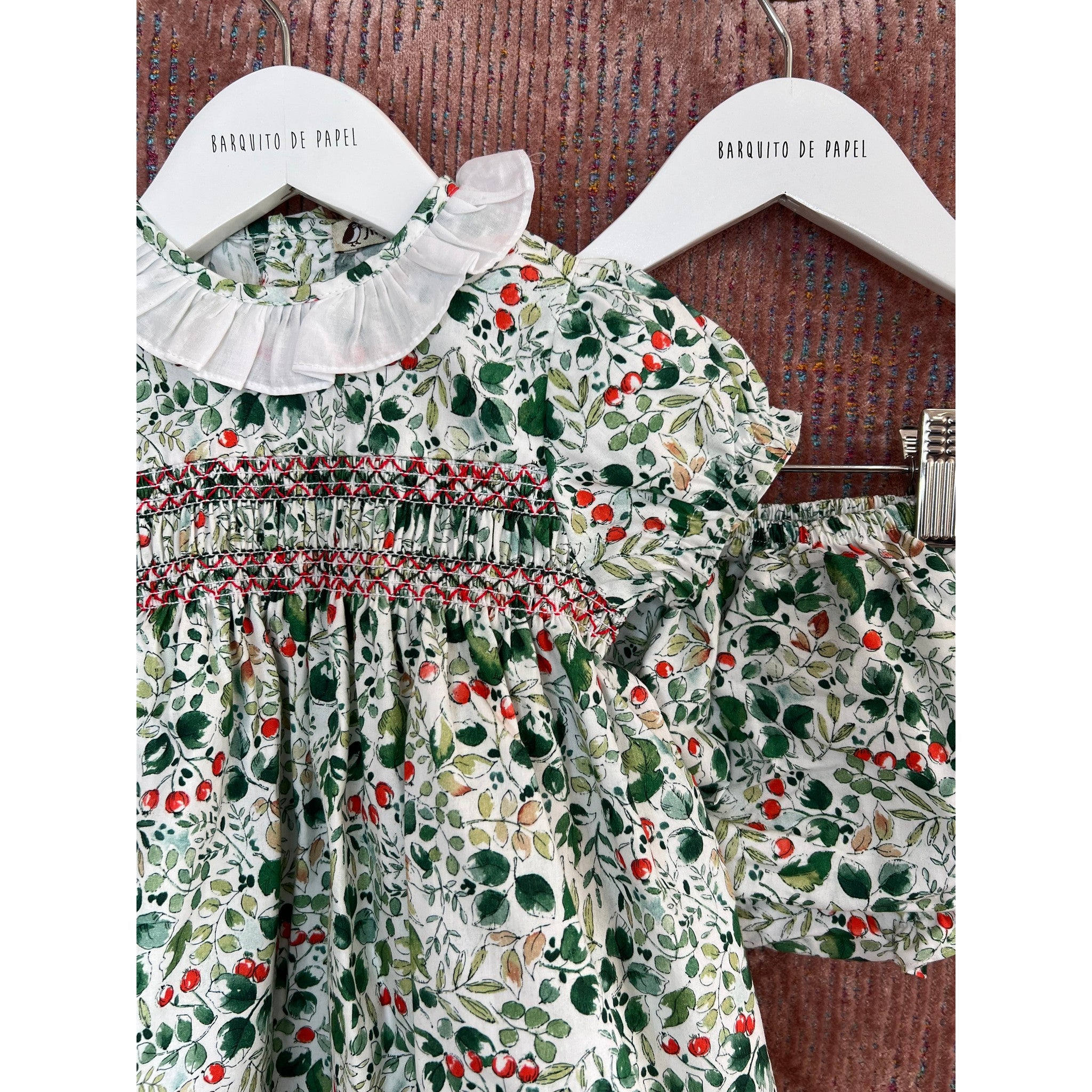 Bayas Smocked Bloomer Jesusito