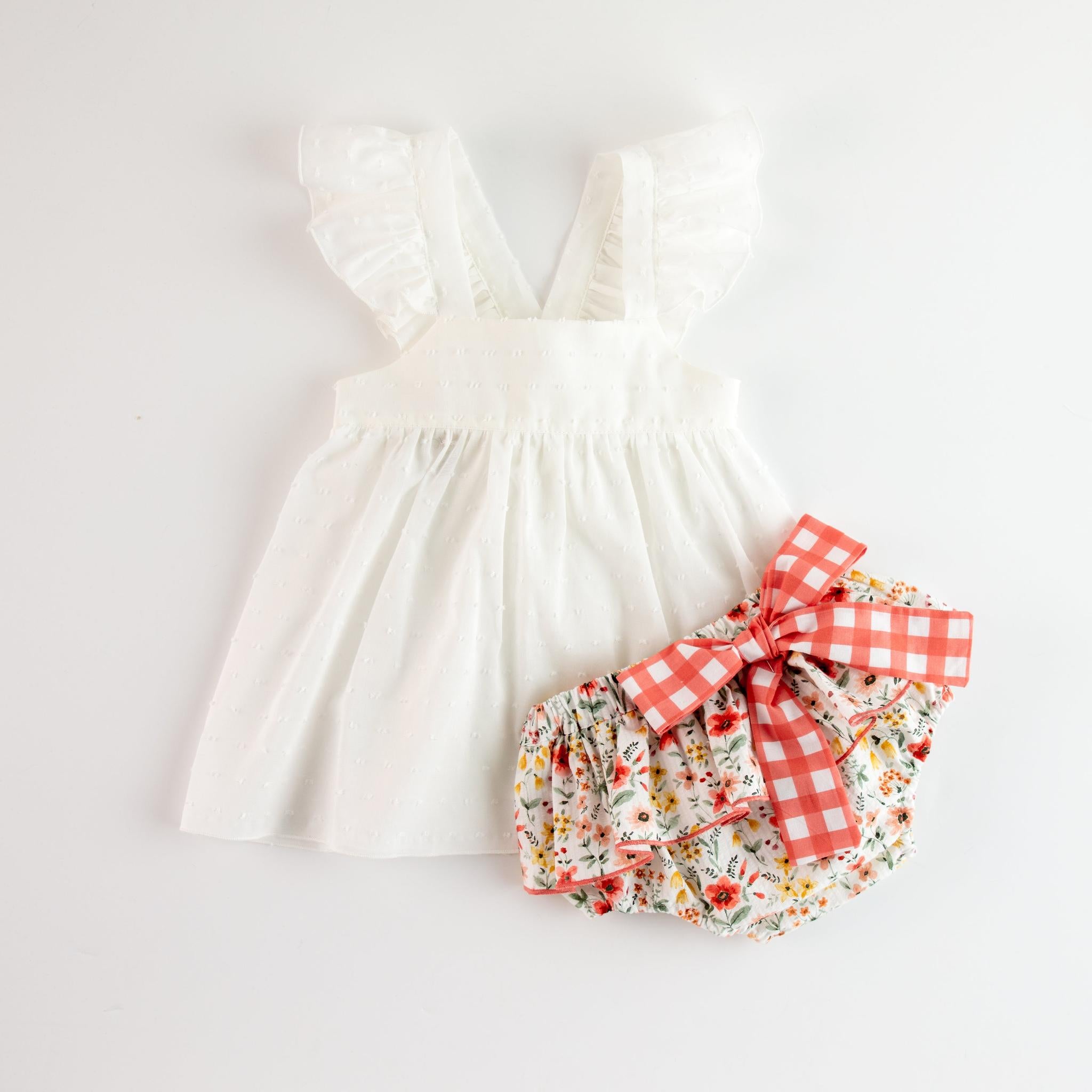 Conjunto Poppy Coral