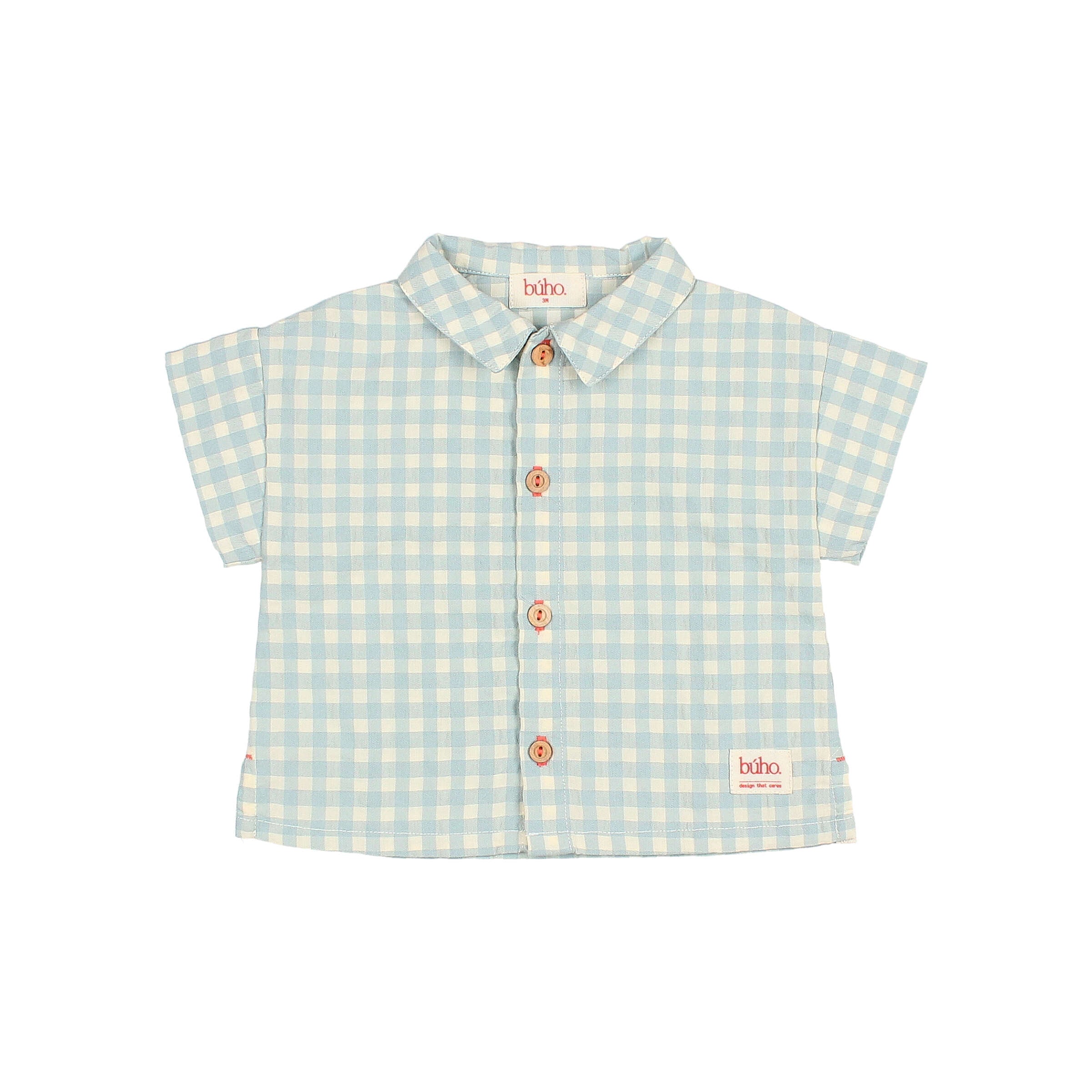 Gingham Baby Short Set