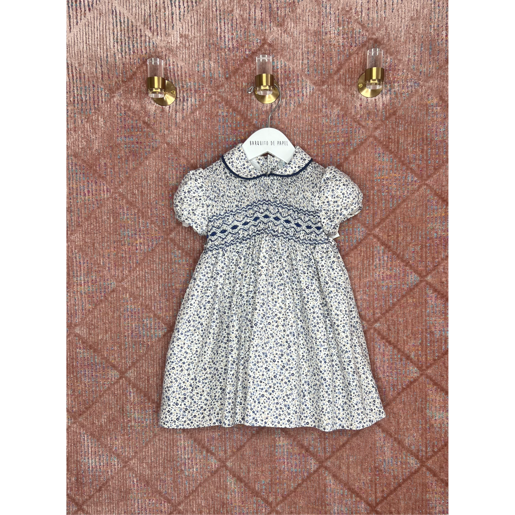 Laura Handsmocked Dress
