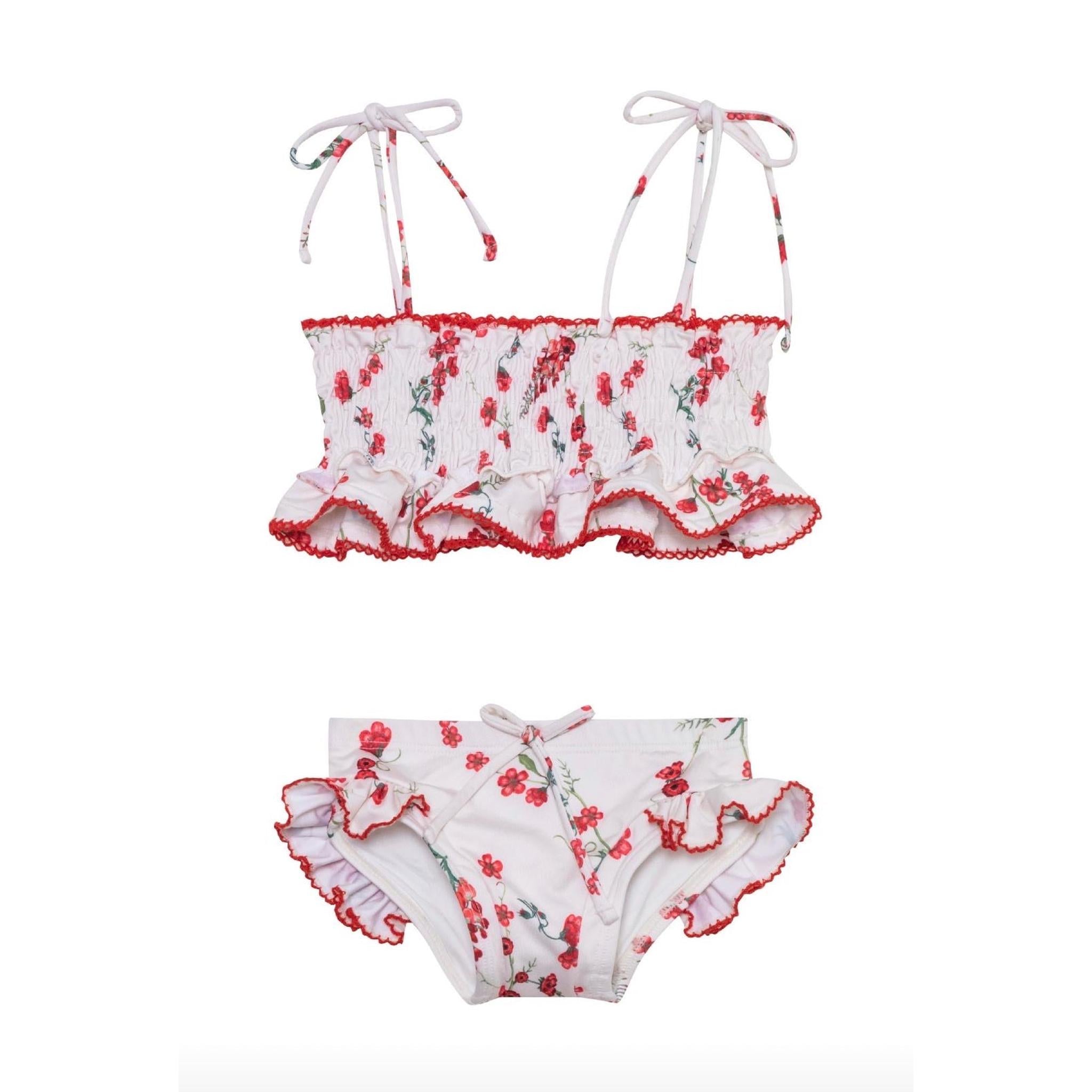 MIni Kini - Fresia Red Bikini Set