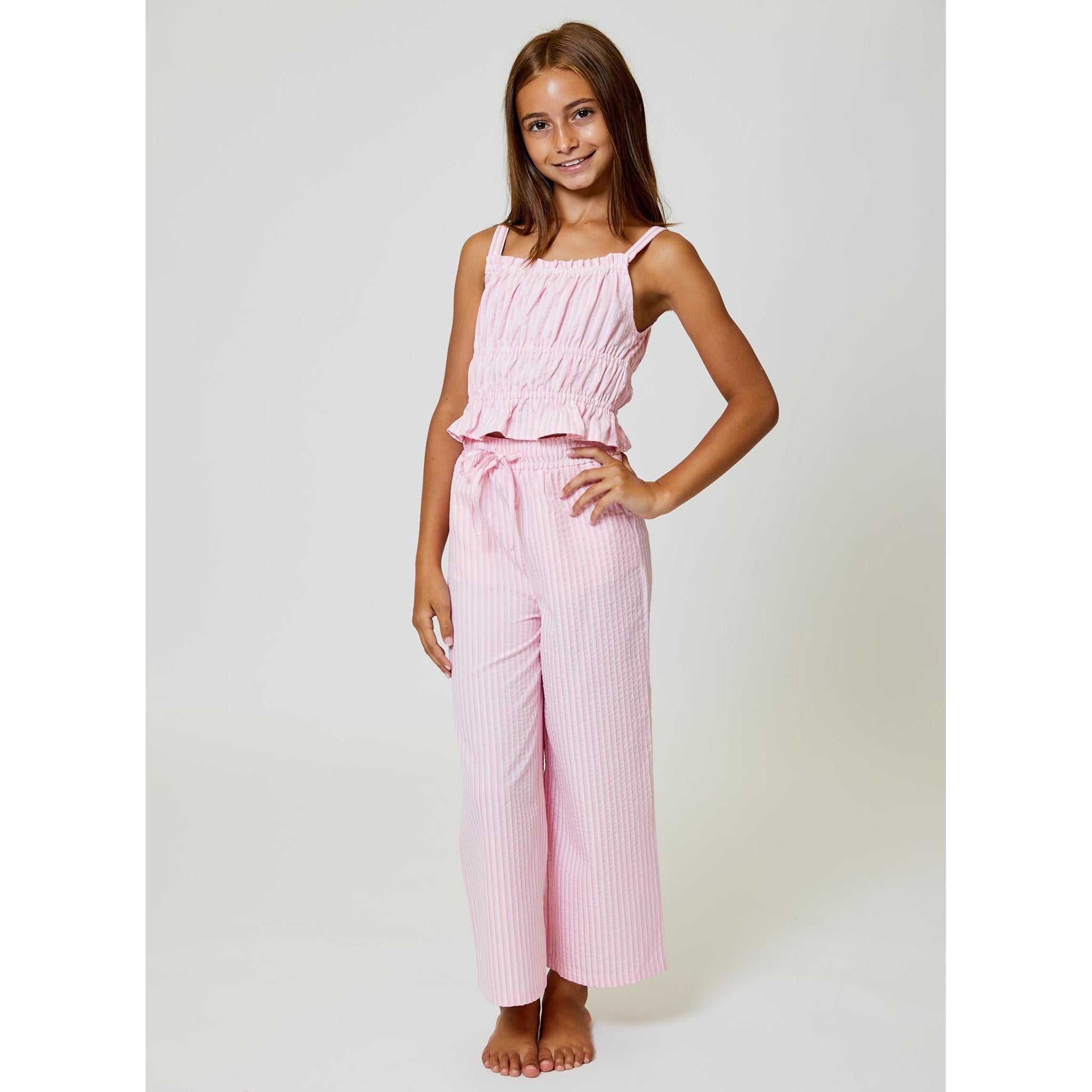 Stripes Pant Set
