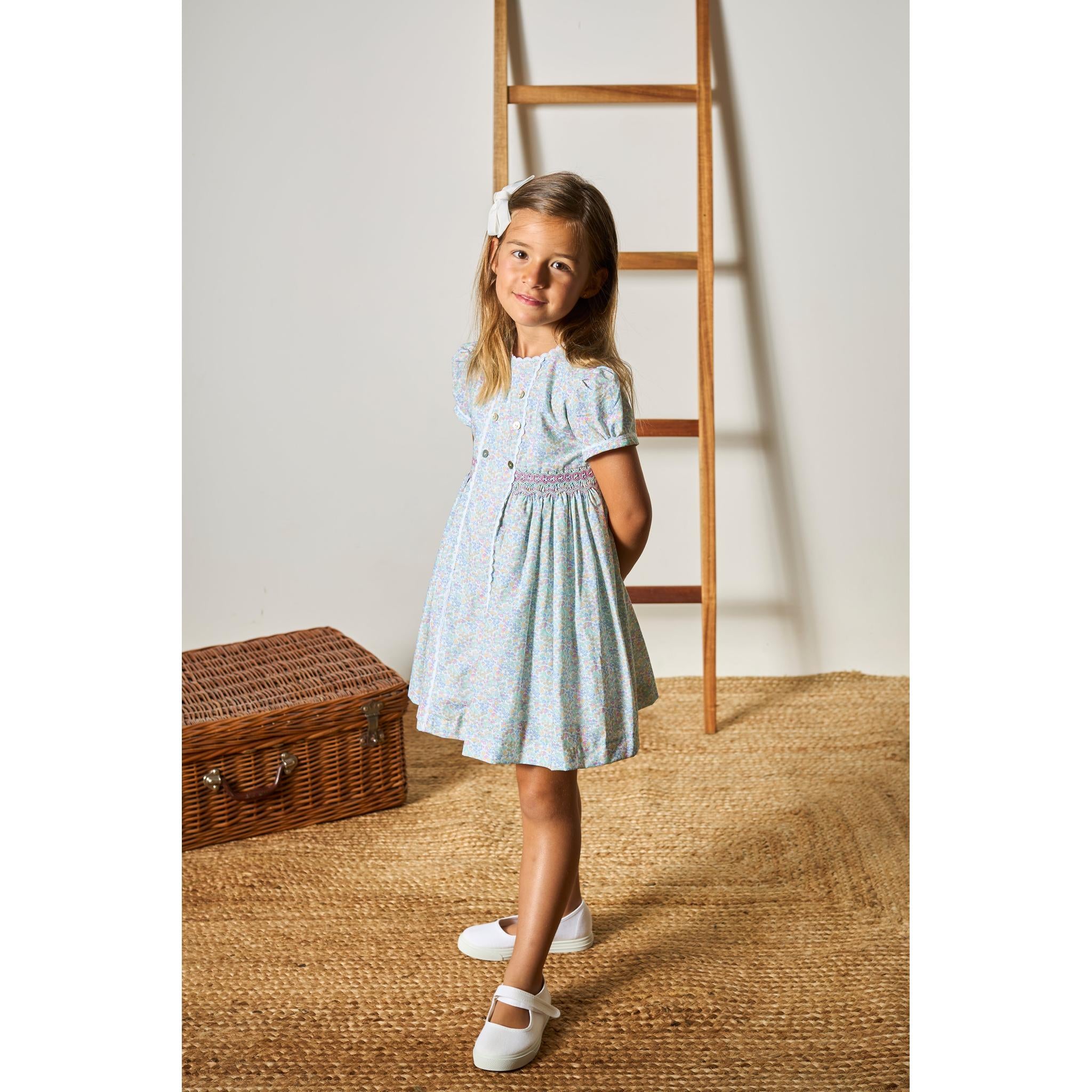 Manacor Smocked Dress