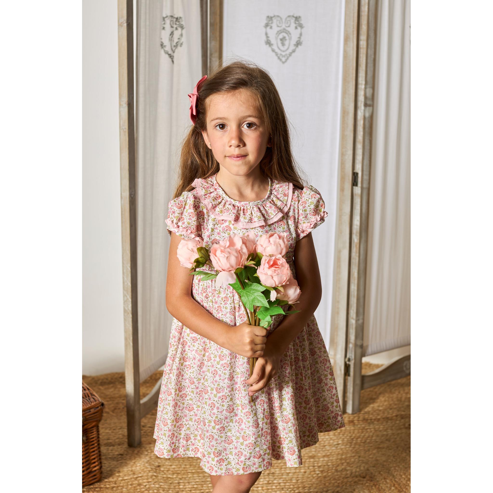 Niza Handsmocked Dress