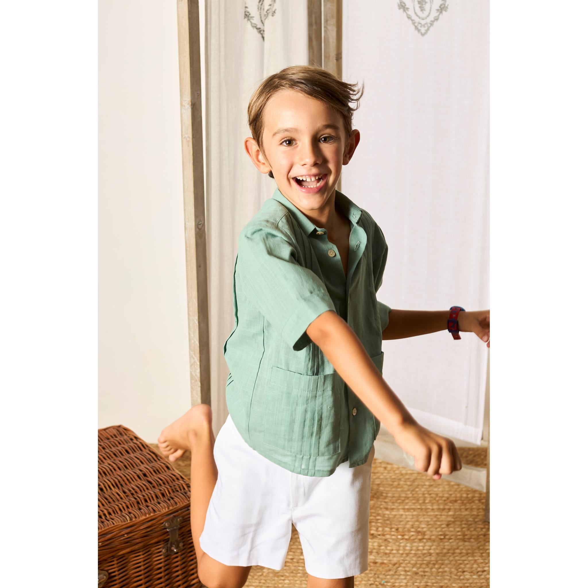 Guayabera Verde