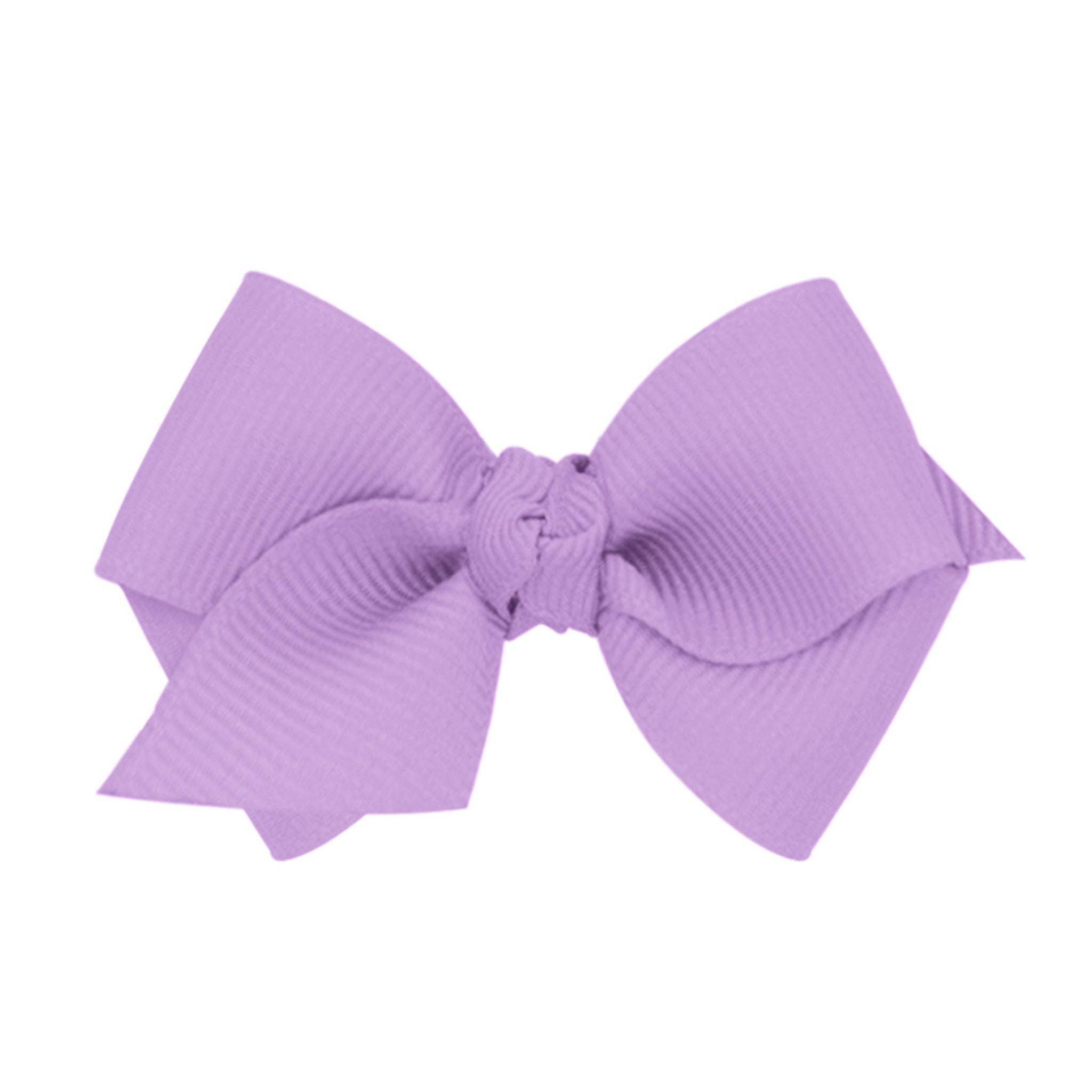 Mini Grosgrain Girls Hair Bow (Knot Wrap)