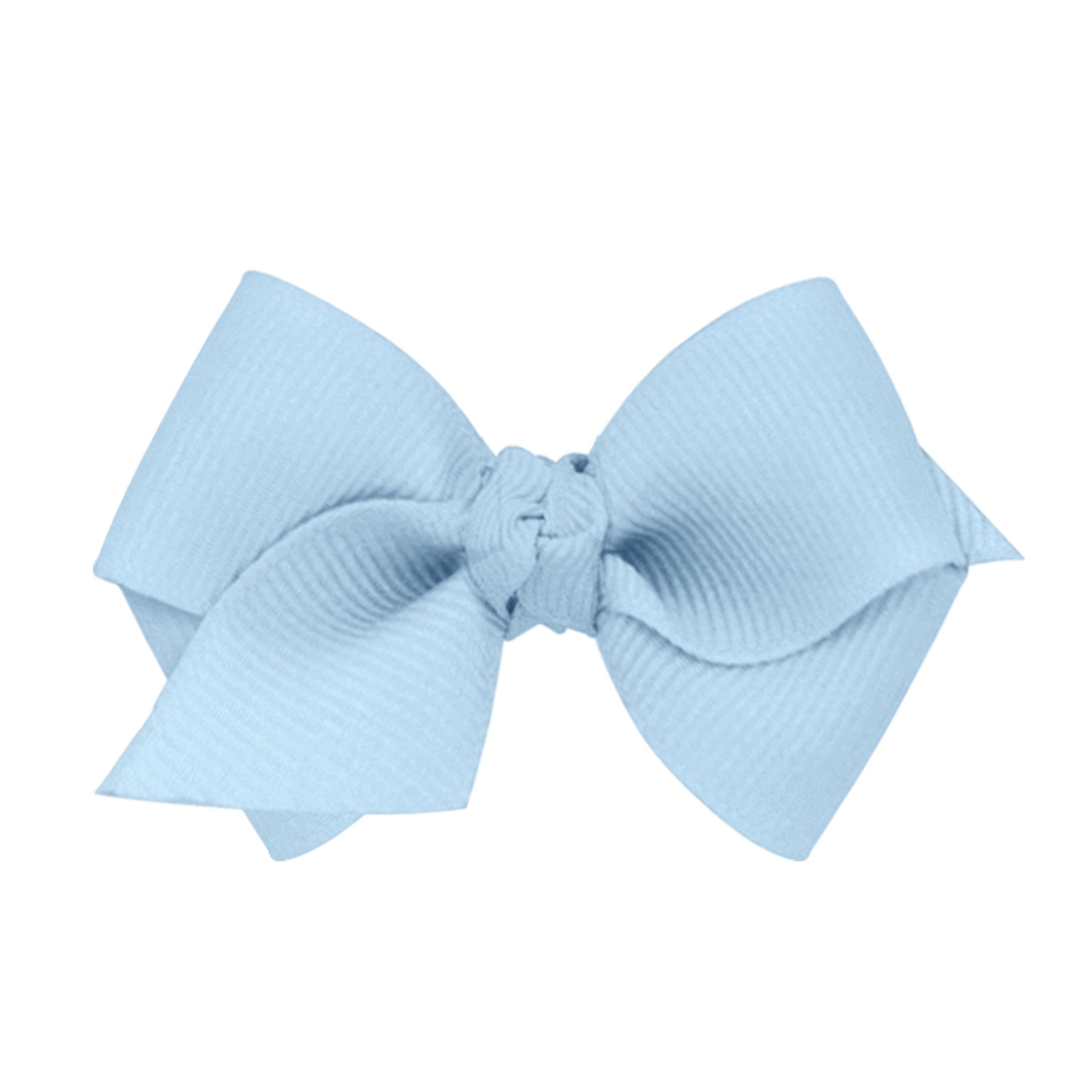 Mini Grosgrain Girls Hair Bow (Knot Wrap)