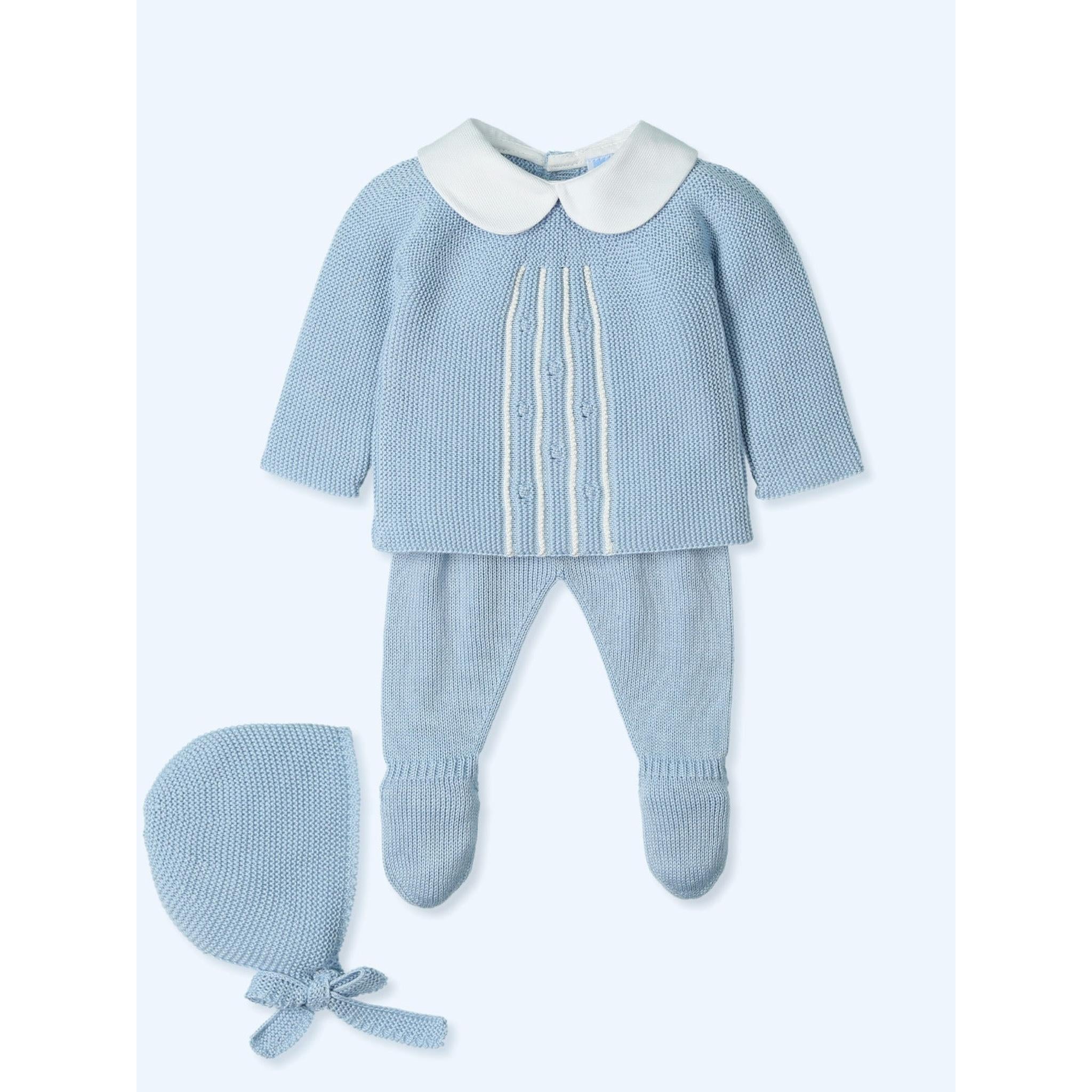 Canesu Three Piece Knitted Set