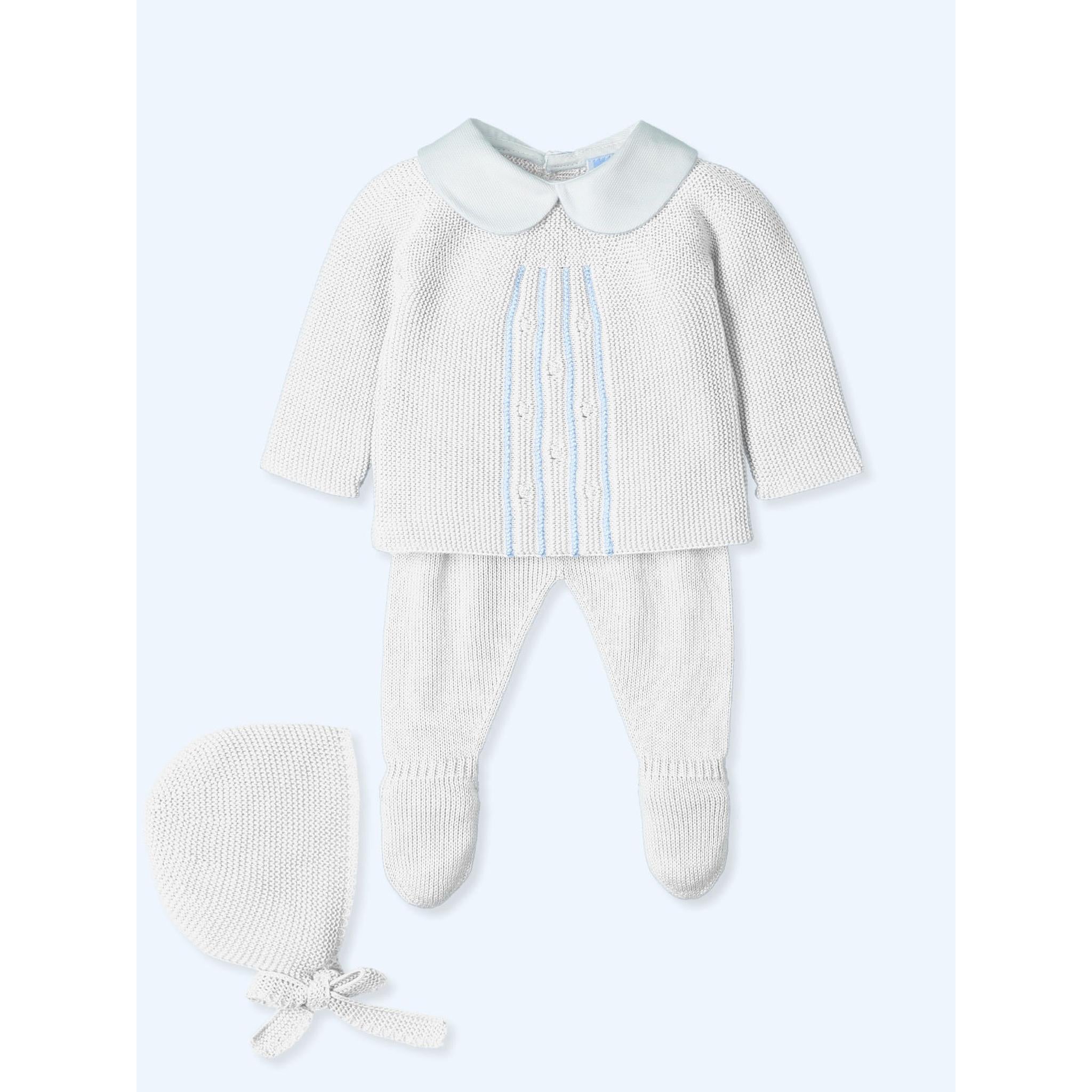 Canesu Three Piece Knitted Set