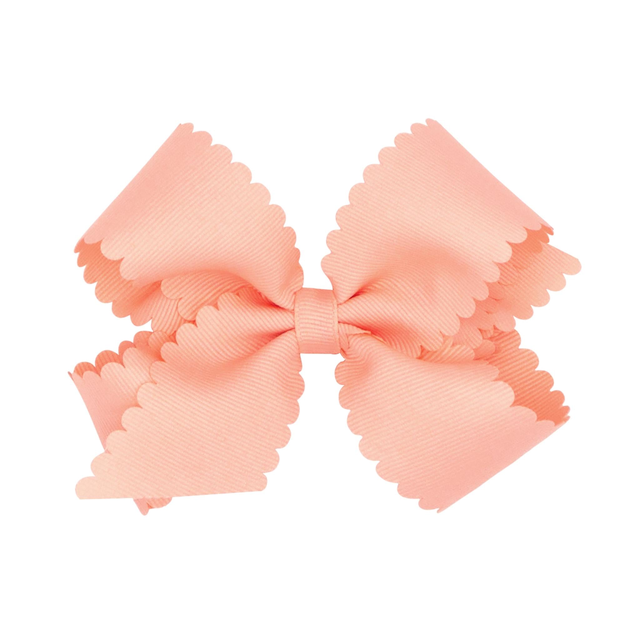 Medium Scalloped Edge Grosgrain Bow