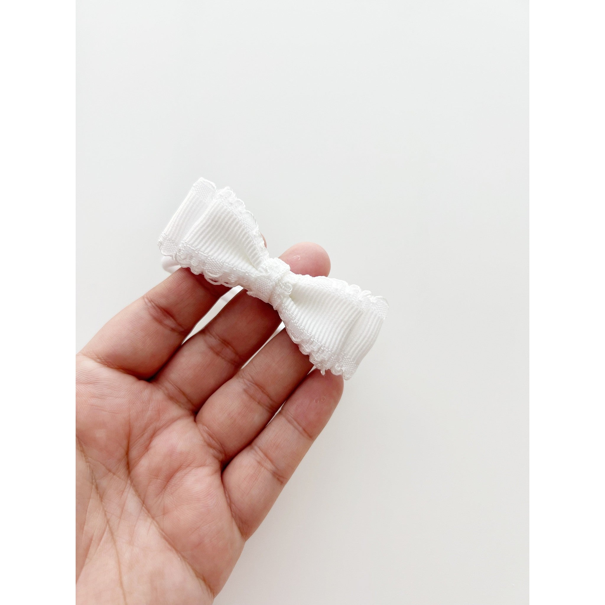 Picot Trim Nylon Headband