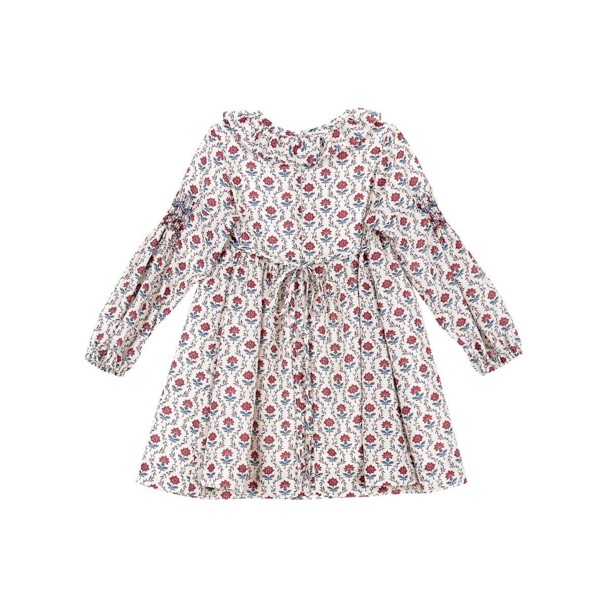 Vestido Smock Berenjena