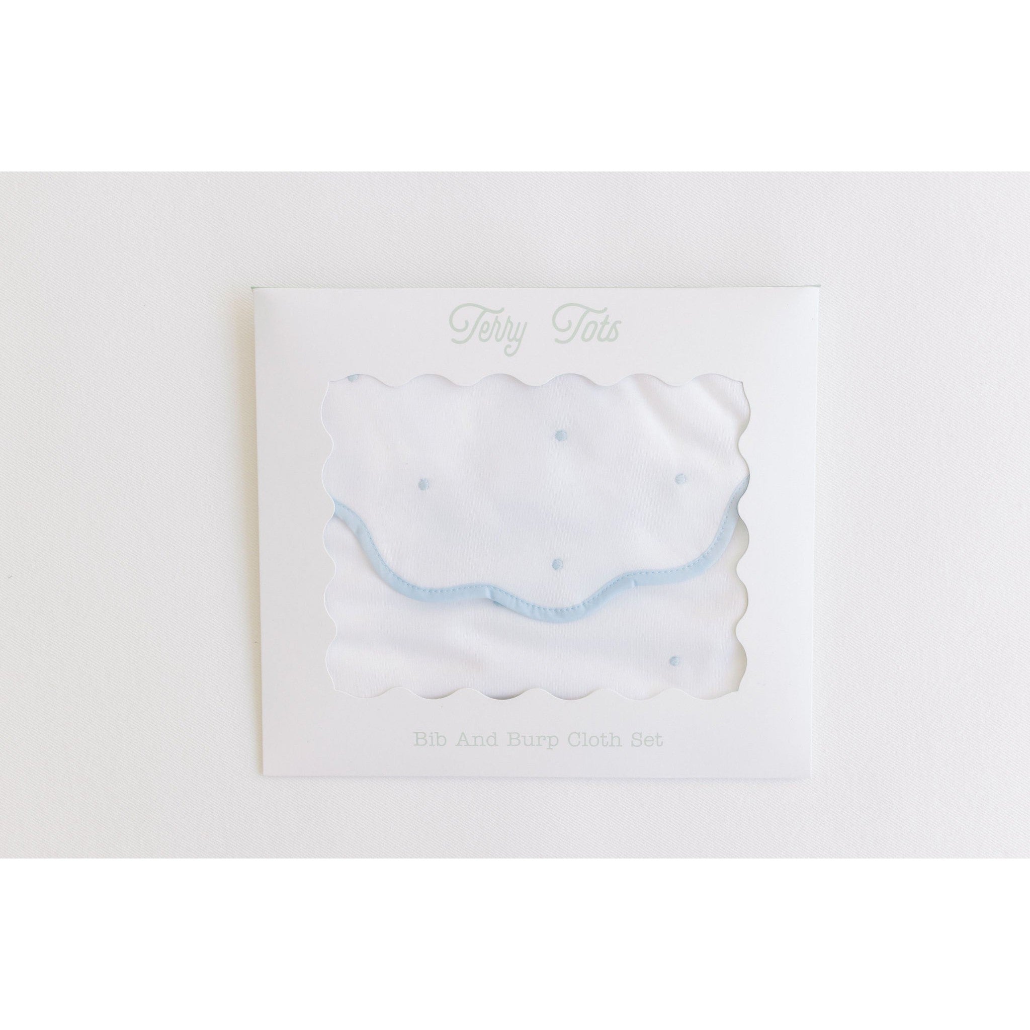 Bib & Burp – Blue Dots